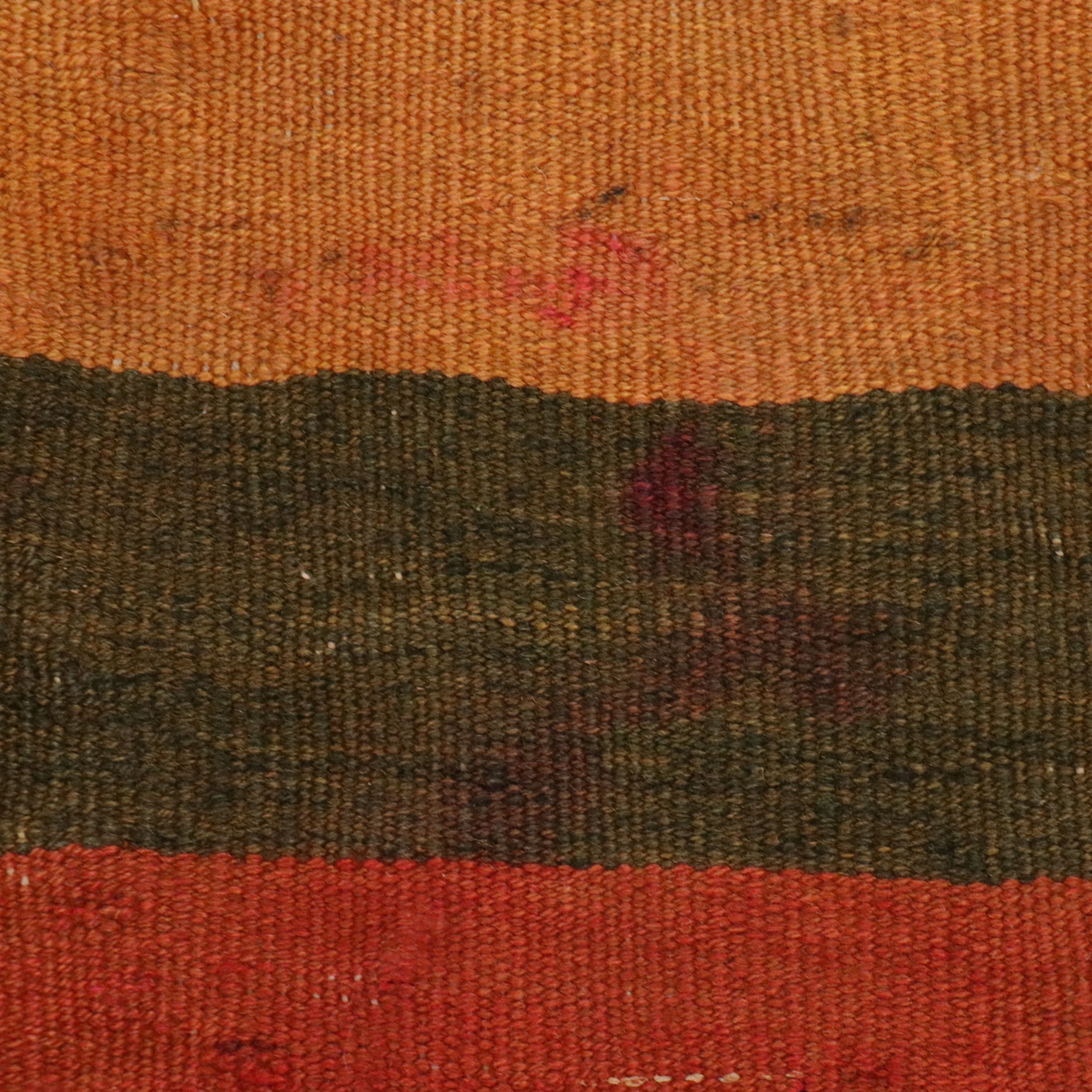 5'4 x 11'10 Handwoven Persian Kilim Area Rug