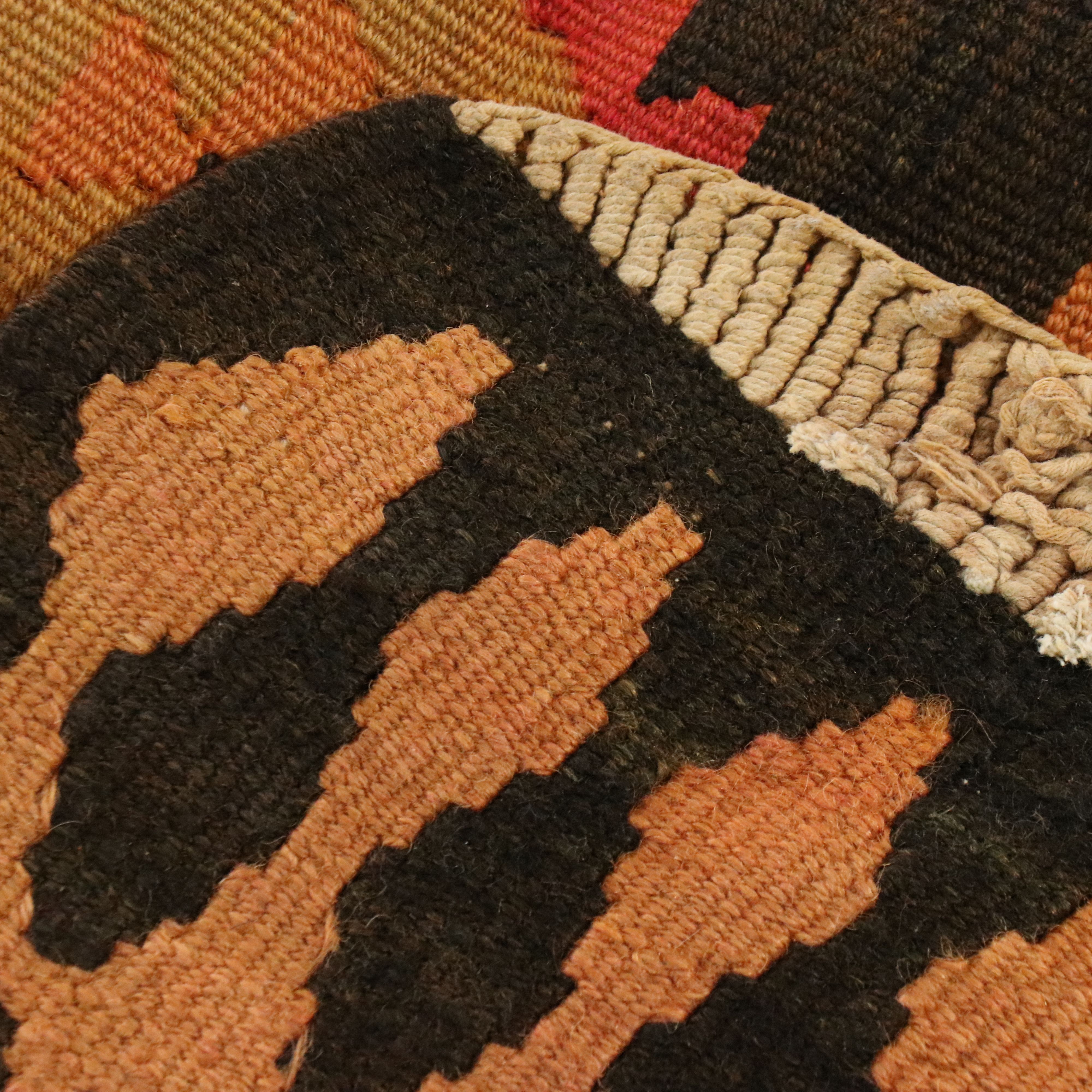 5'4 x 11'10 Handwoven Persian Kilim Area Rug