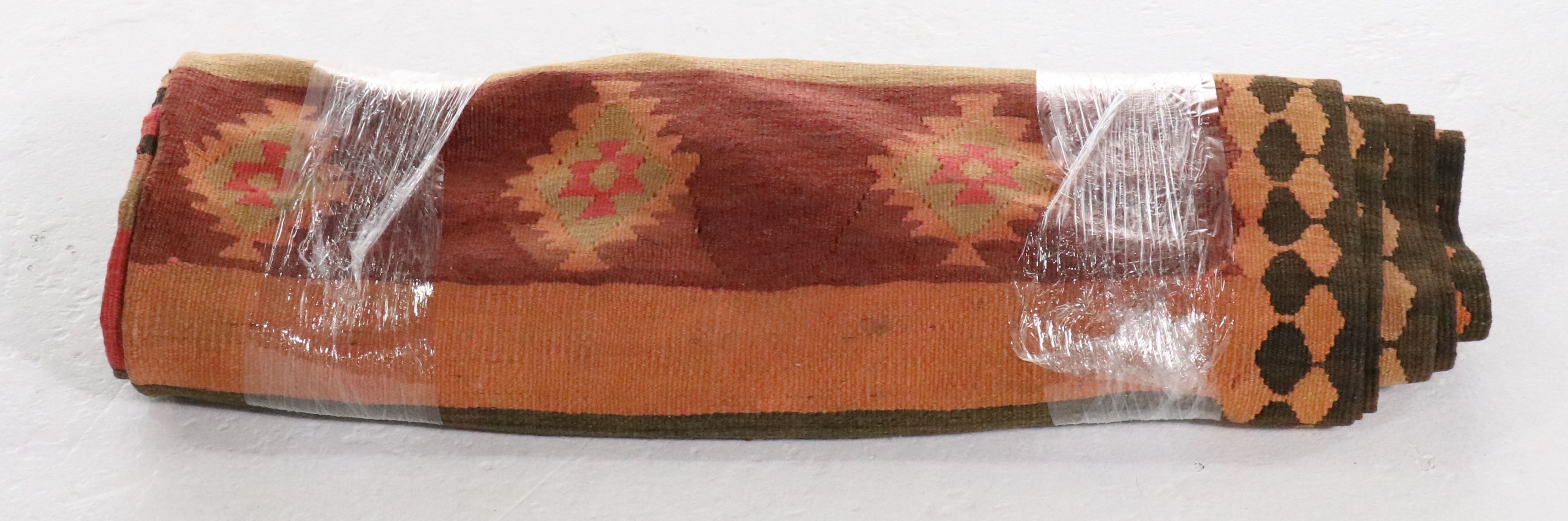 5'4 x 11'10 Handwoven Persian Kilim Area Rug