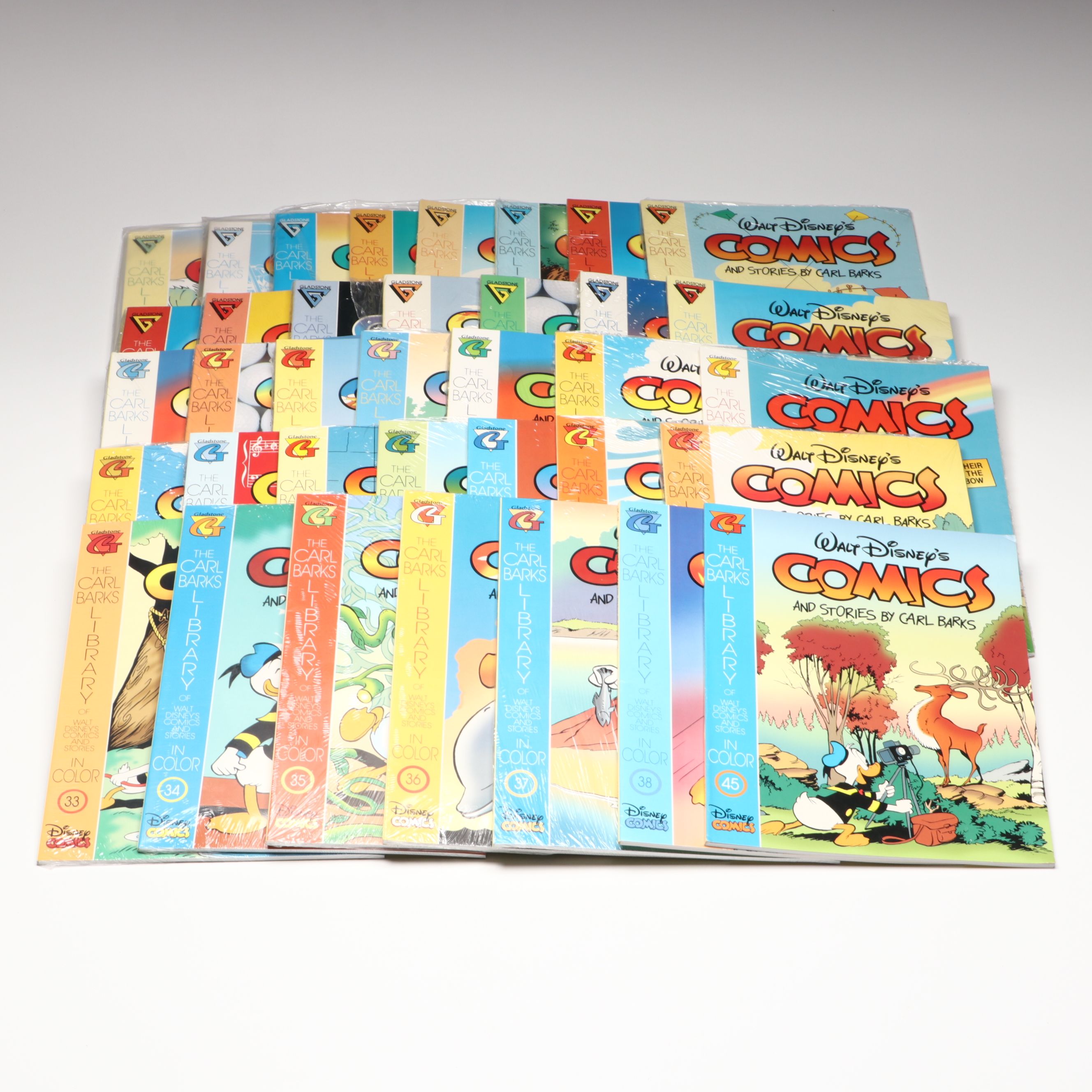 "The Carl Barks Library of Walt Disney's Comics and Stories" Issues, 1992-96