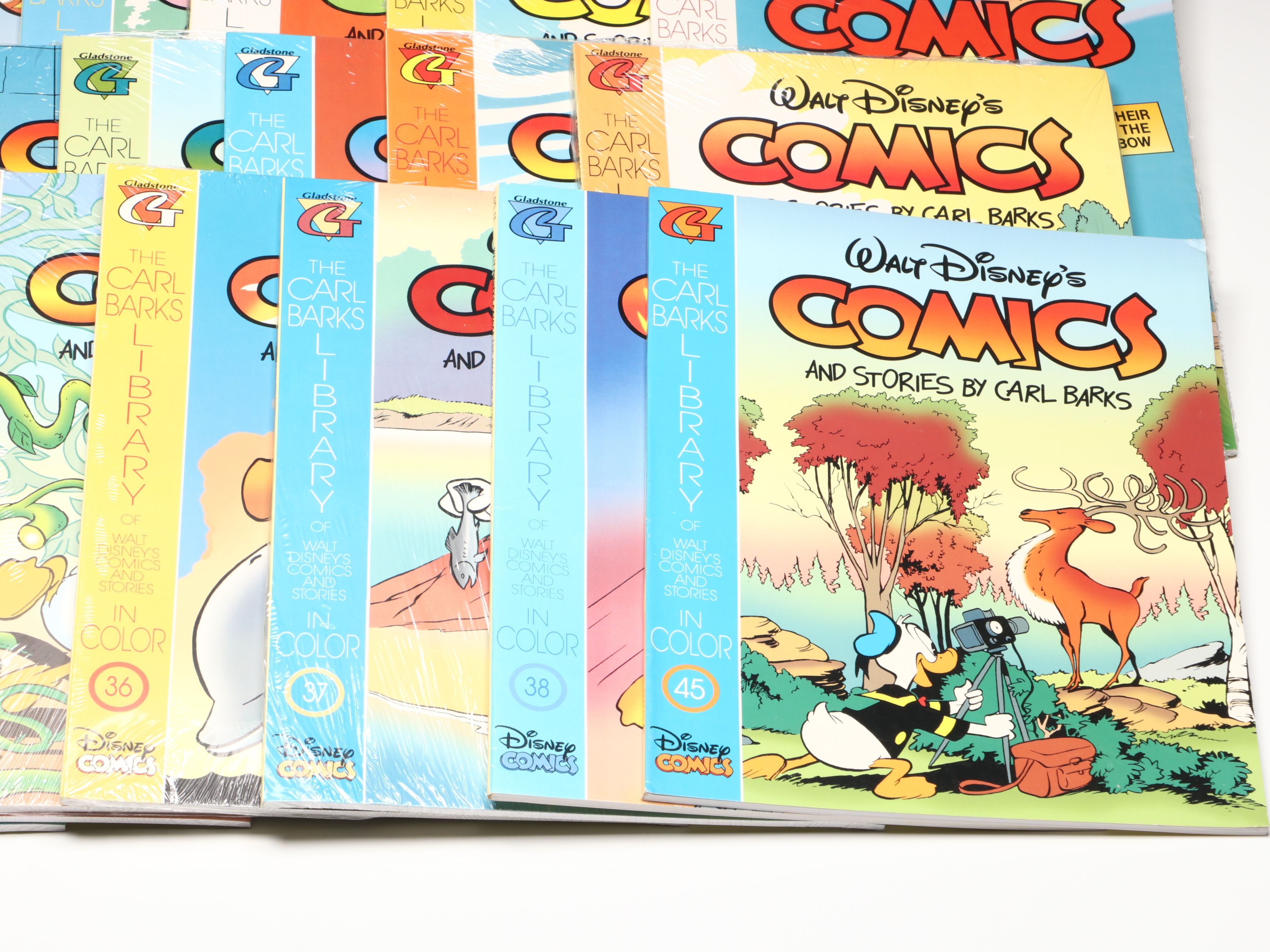 "The Carl Barks Library of Walt Disney's Comics and Stories" Issues, 1992-96