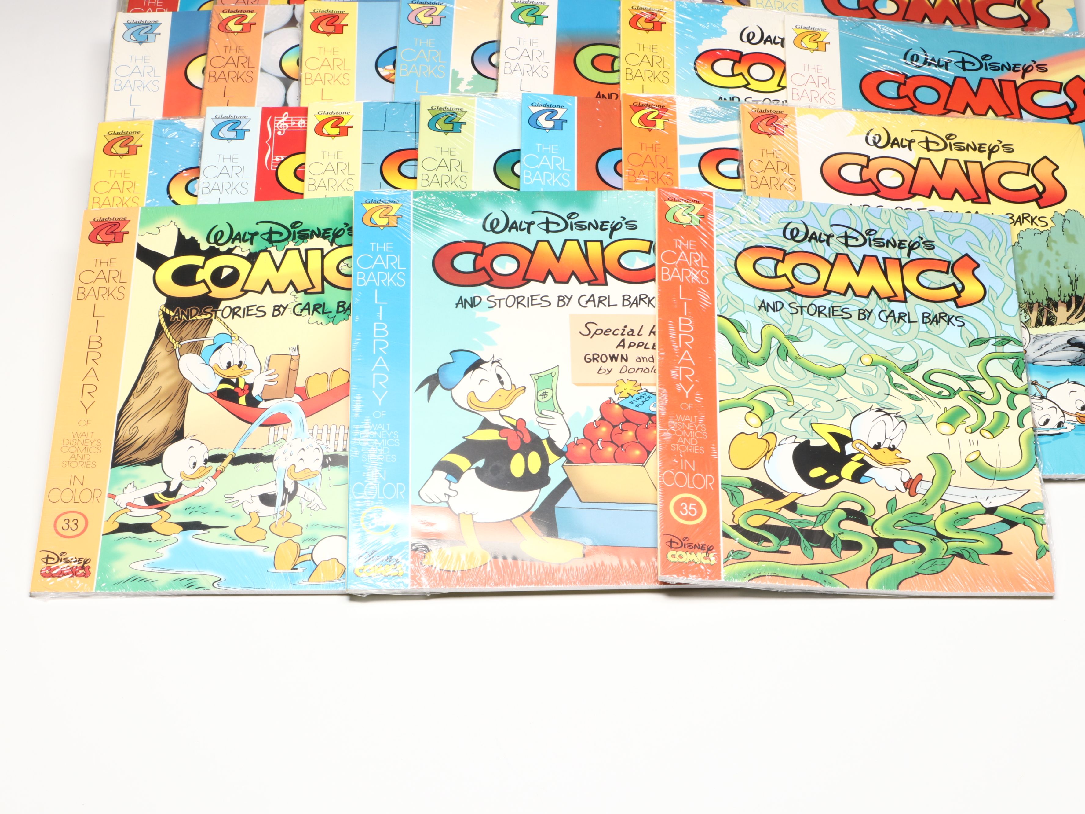 "The Carl Barks Library of Walt Disney's Comics and Stories" Issues, 1992-96