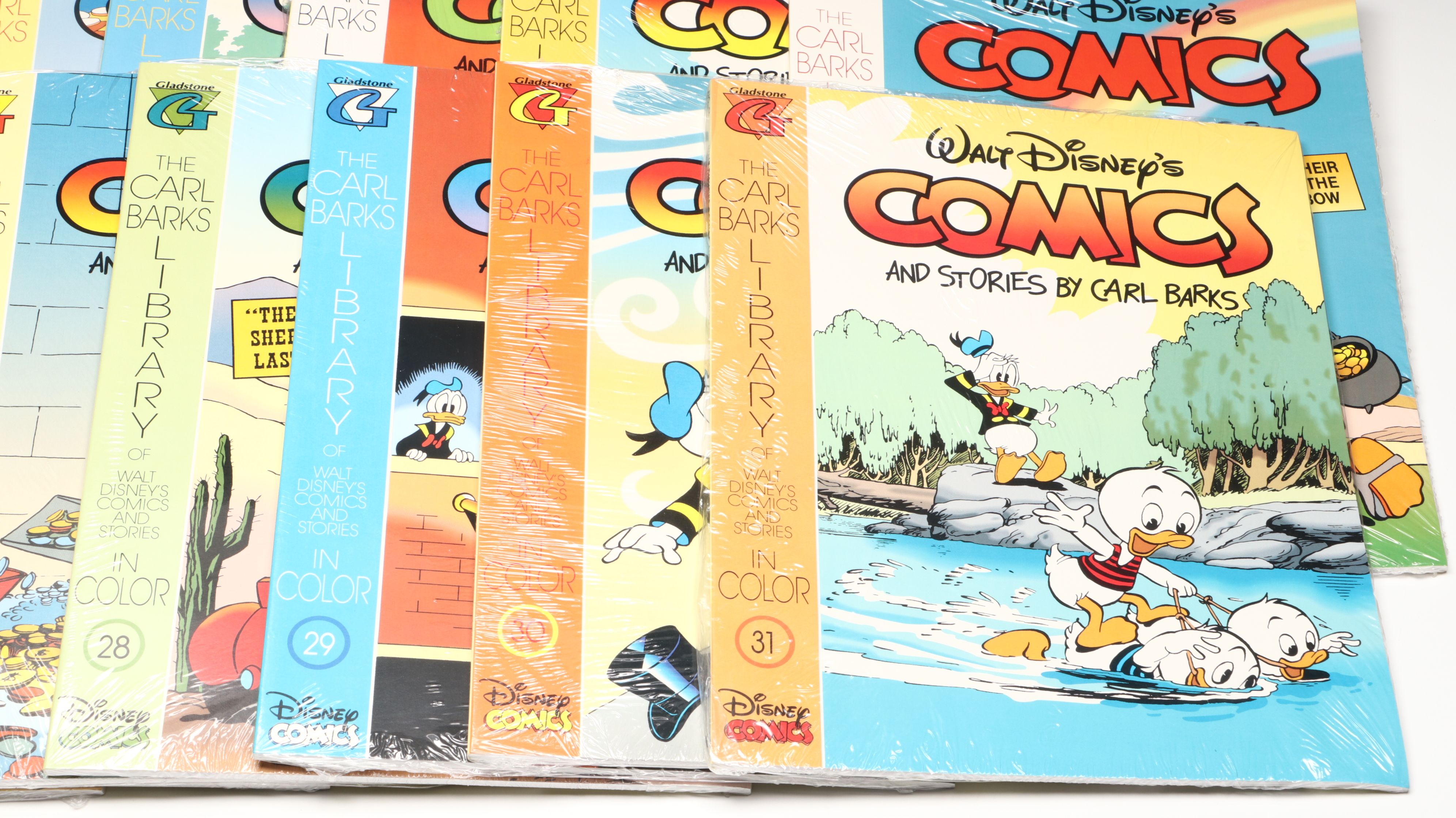 "The Carl Barks Library of Walt Disney's Comics and Stories" Issues, 1992-96