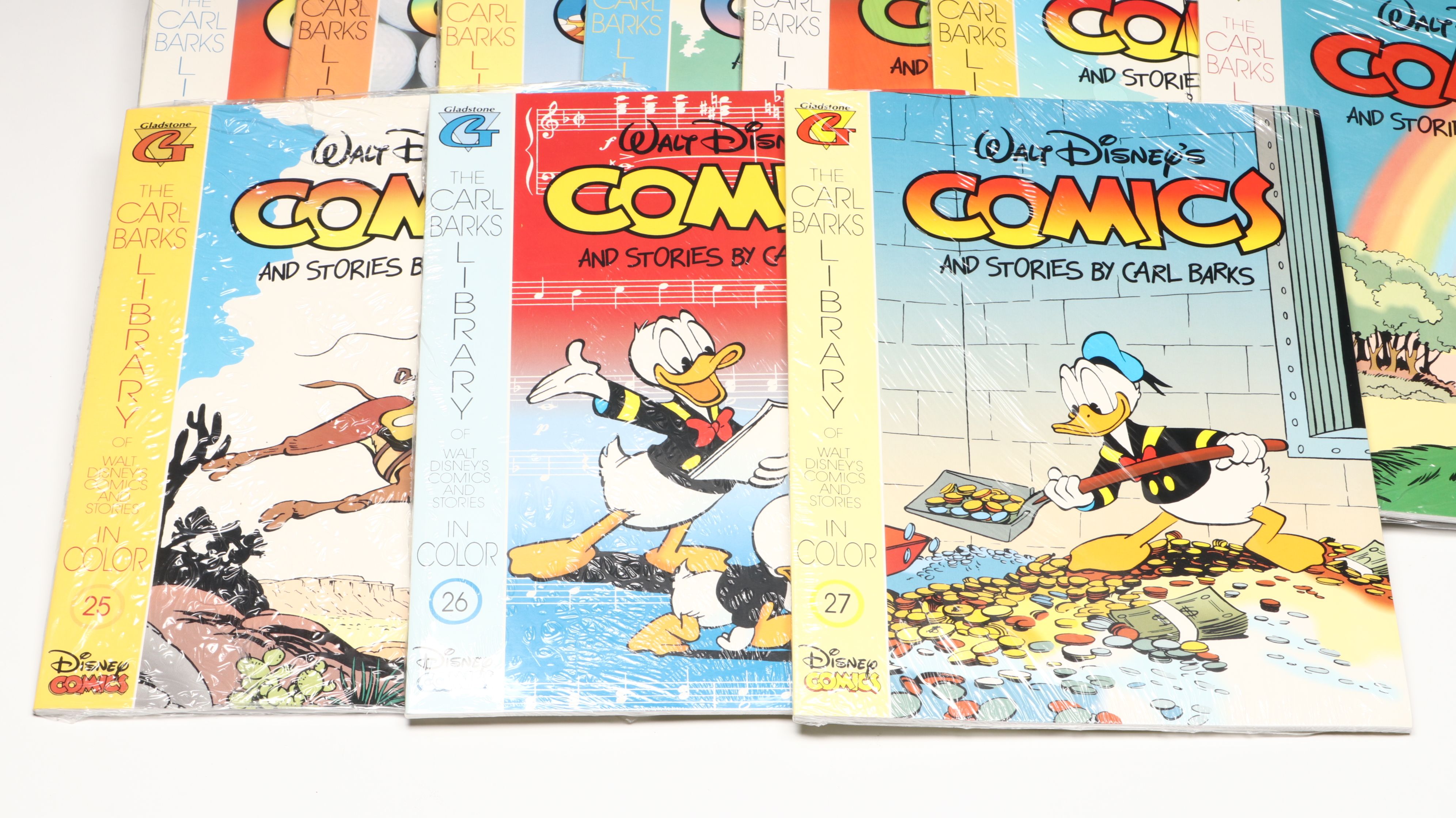 "The Carl Barks Library of Walt Disney's Comics and Stories" Issues, 1992-96