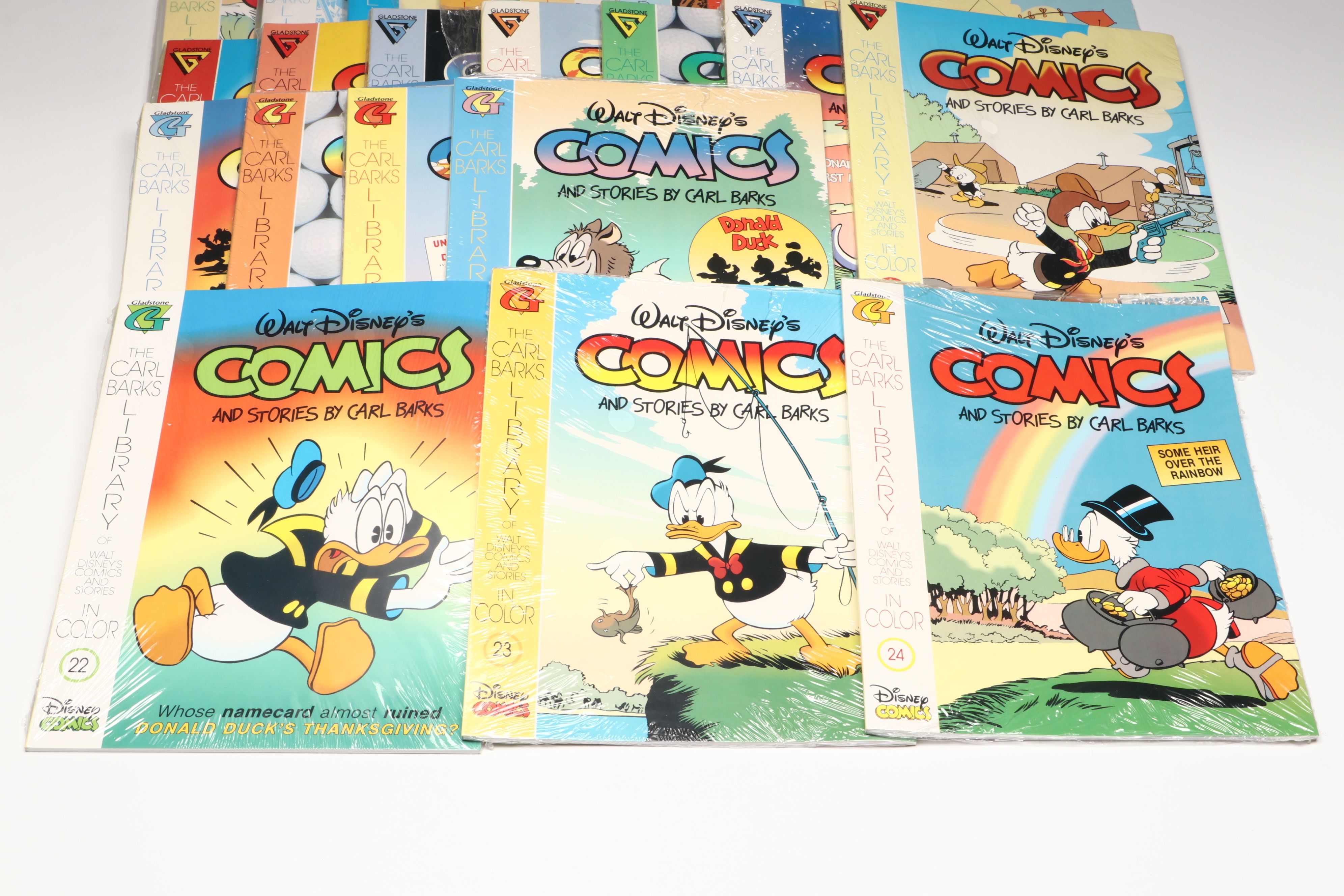 "The Carl Barks Library of Walt Disney's Comics and Stories" Issues, 1992-96