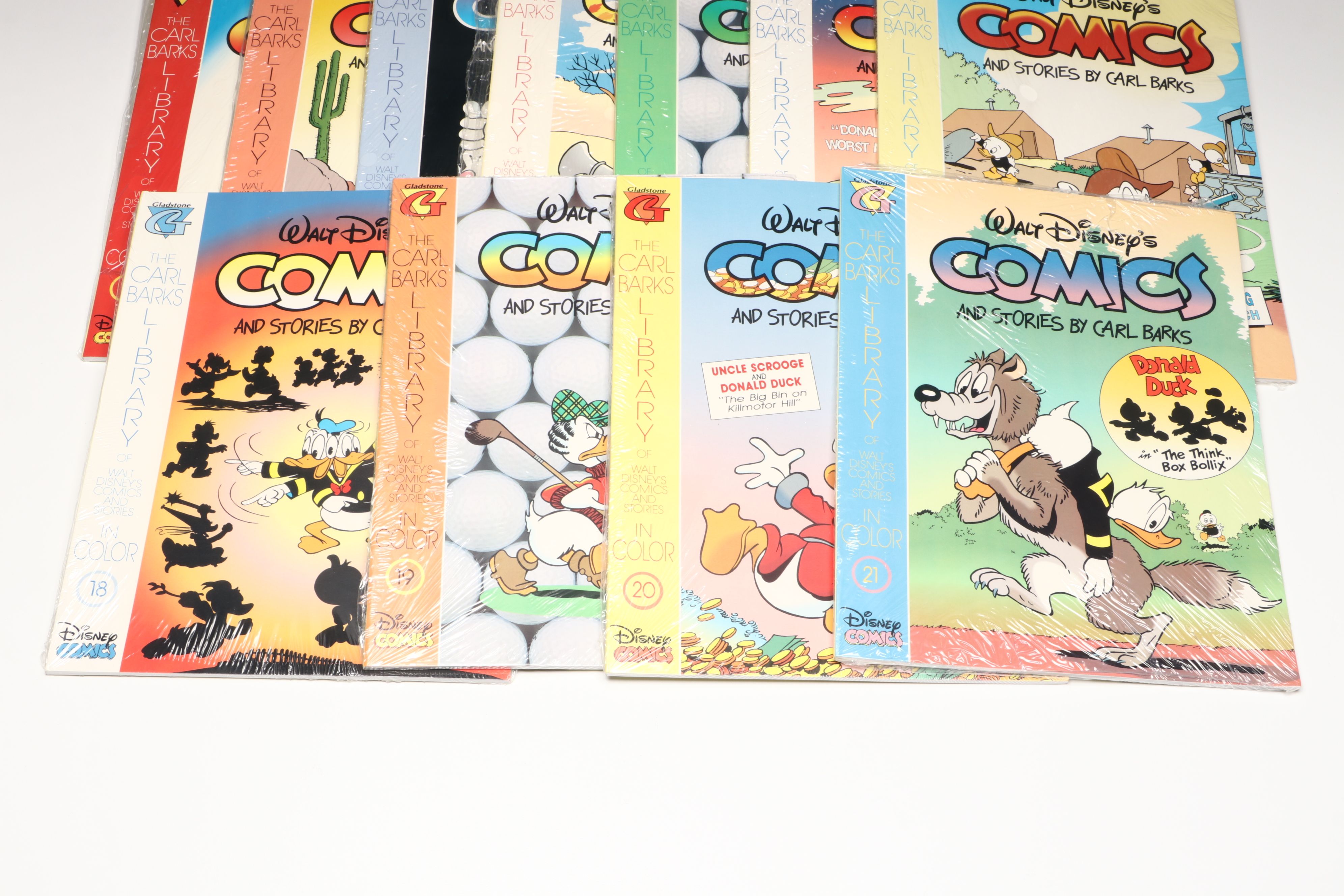 "The Carl Barks Library of Walt Disney's Comics and Stories" Issues, 1992-96