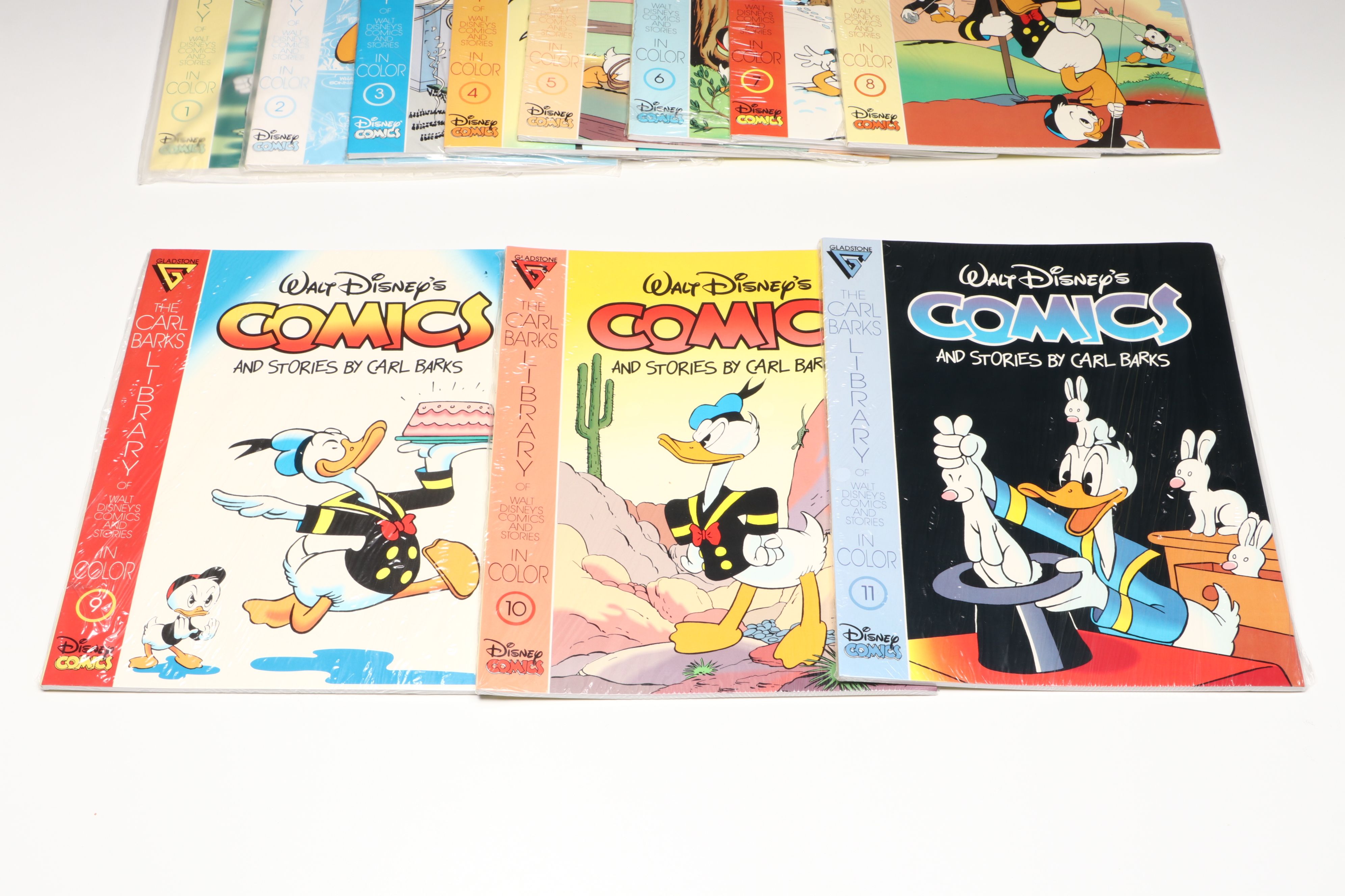 "The Carl Barks Library of Walt Disney's Comics and Stories" Issues, 1992-96