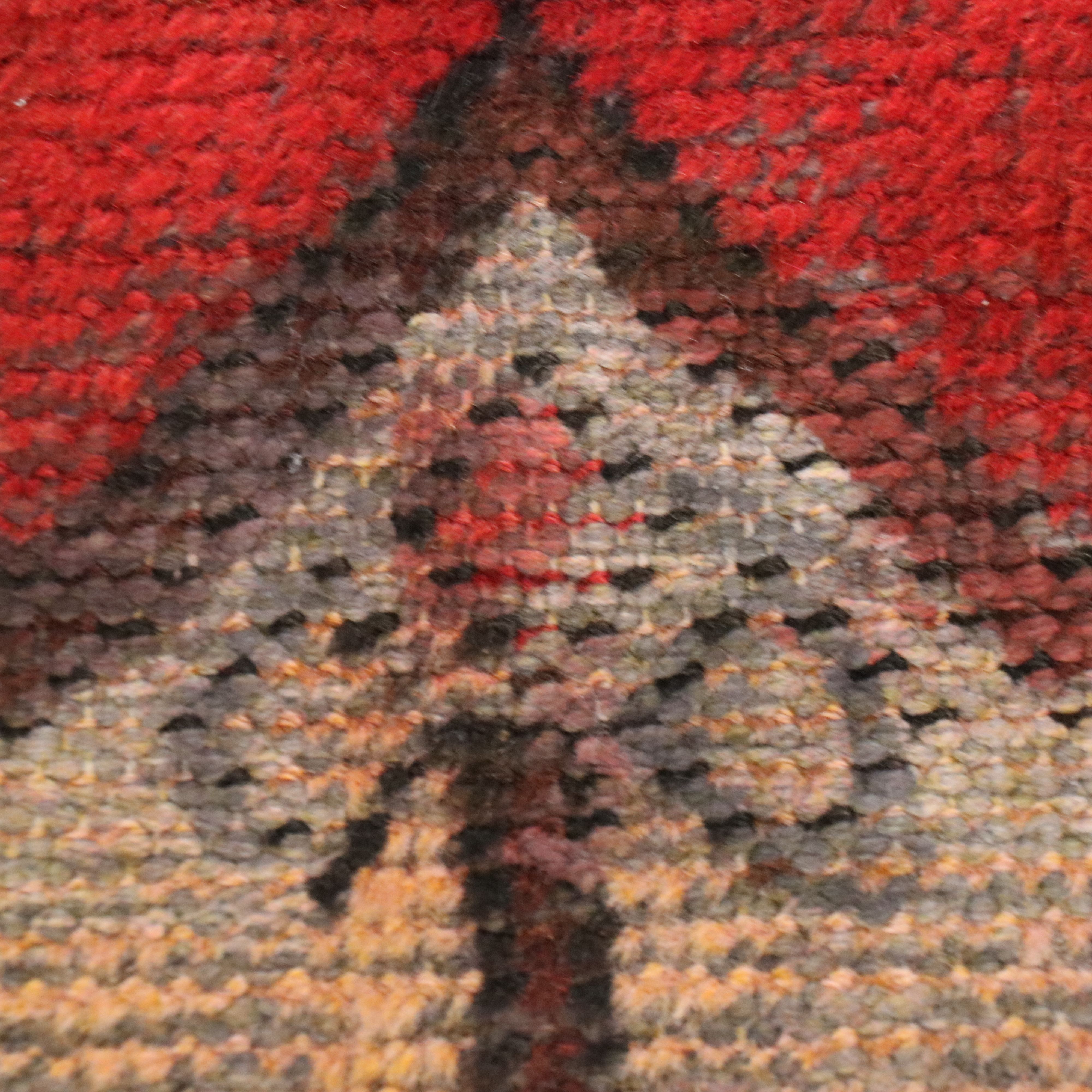 3'4 x 6' Hand-Knotted Persian Shiraz Area Rug