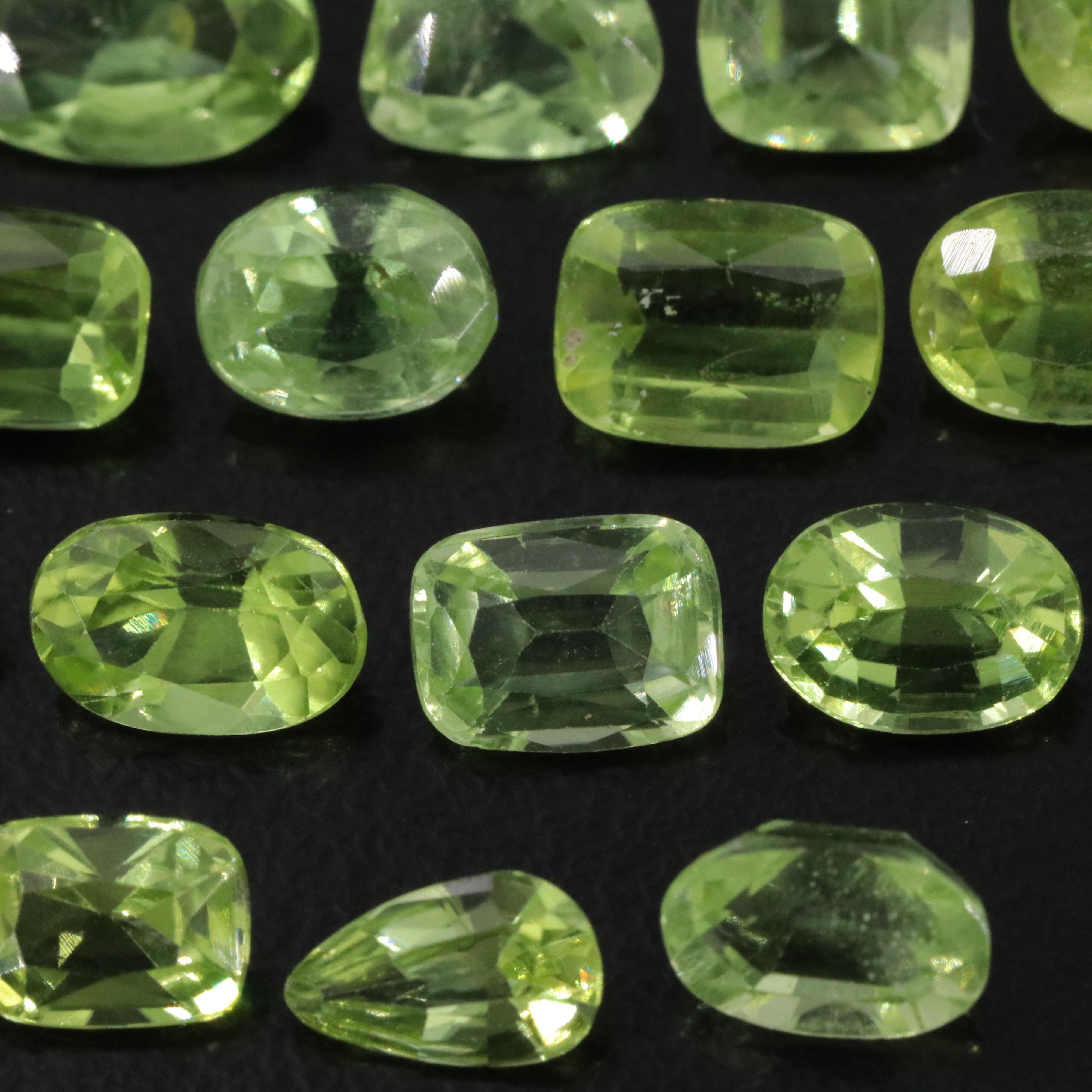 Loose 19.59 CTW Peridot Lot