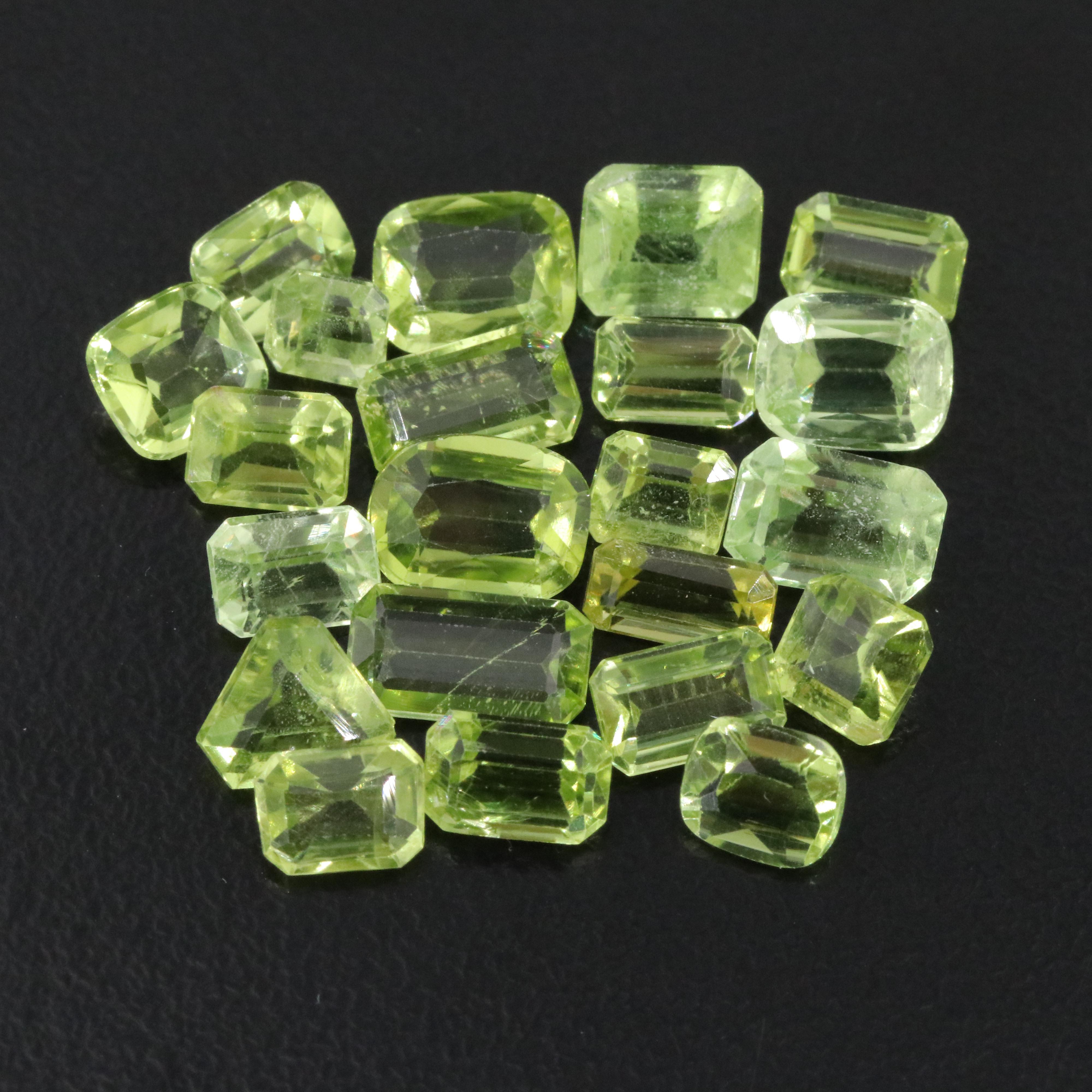 Loose 18.87 CTW Peridot Lot