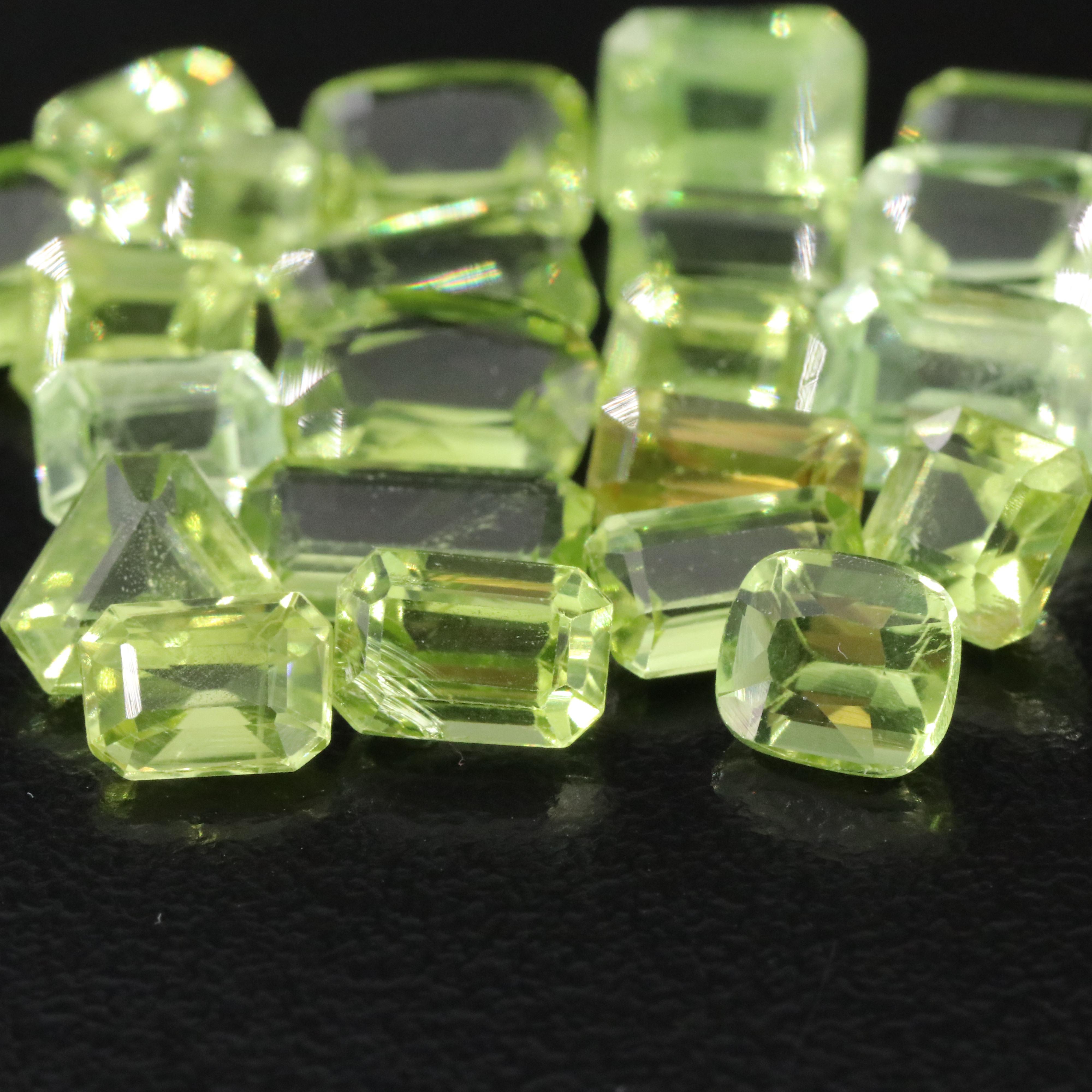 Loose 18.87 CTW Peridot Lot