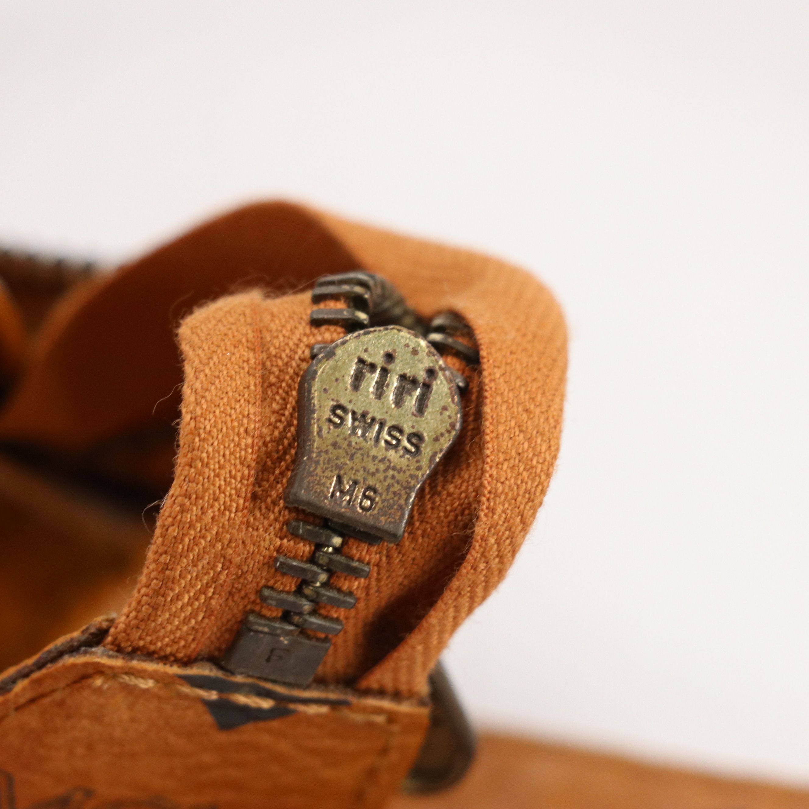 MCM Long Handle Medium Tote Bag in Cognac Visetos Canvas