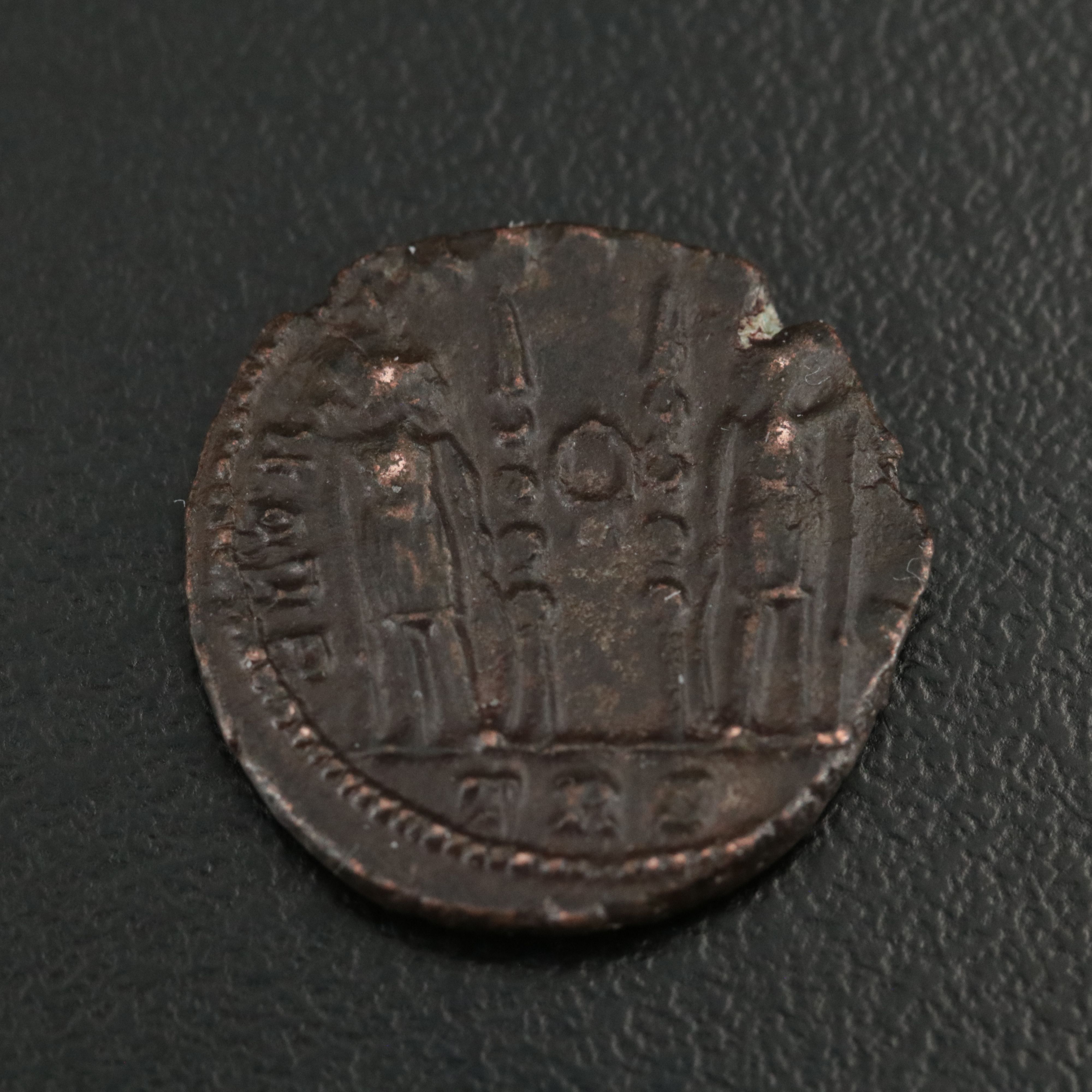 Ancient Roman Imperial Æ3 Coin of Constantine I, "The Great," ca. 330 A.D.