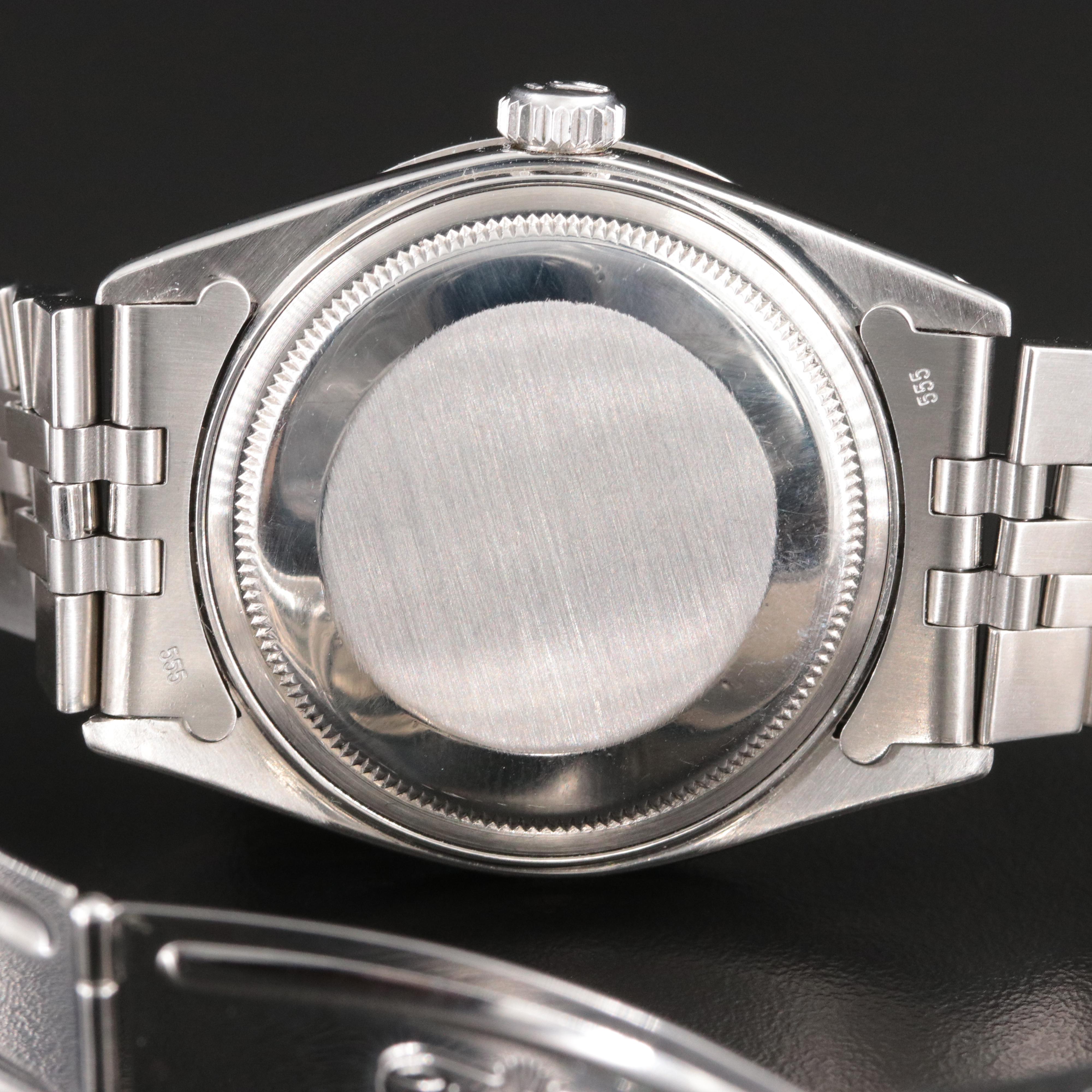 1979 Rolex Custom Diamond Bezel & Dial Datejust 36mm 16030 Watch