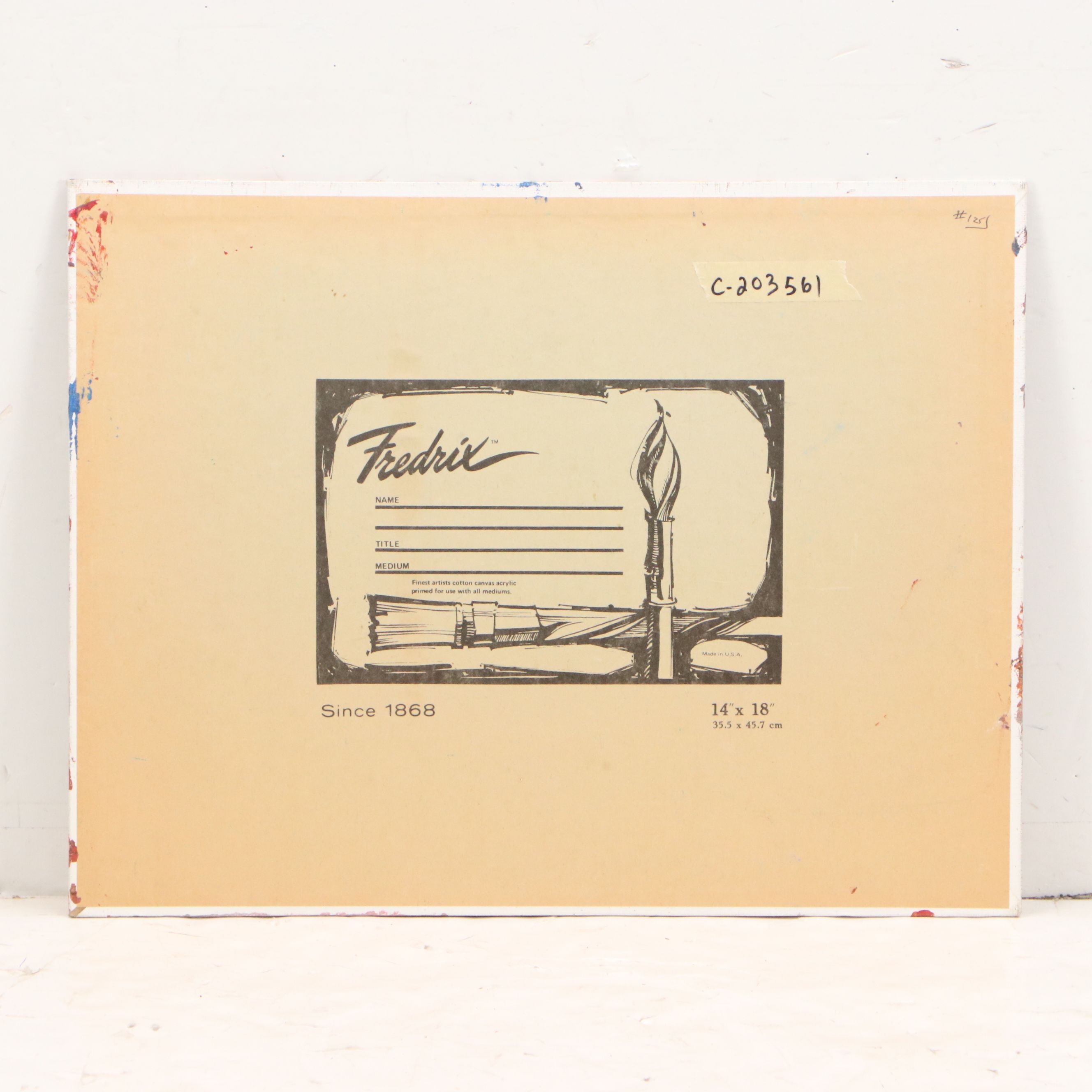 Jack Meanwell Abstract Expressionist Oil Painting, Late 20th Century