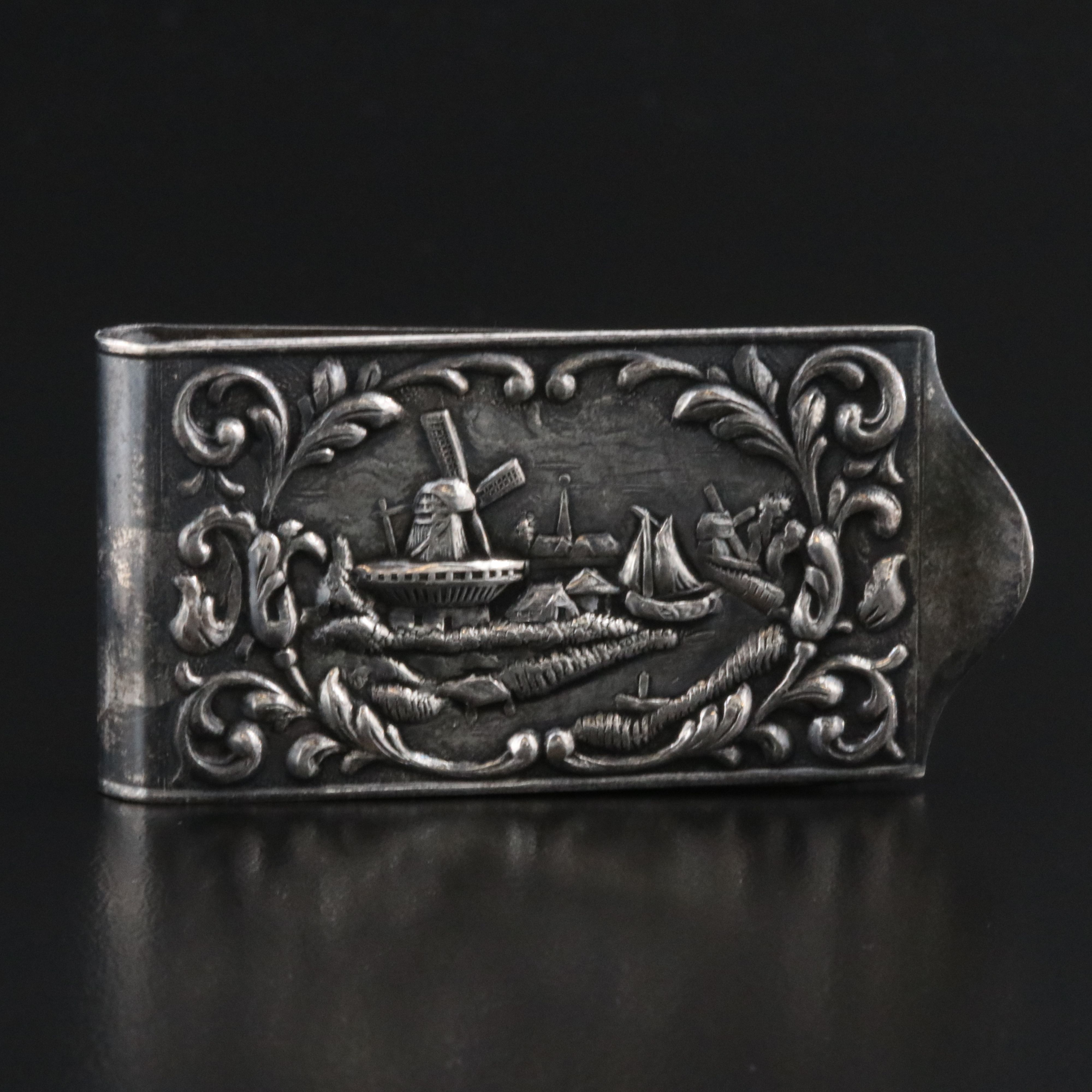 Vintage Dutch Motif Money Clip