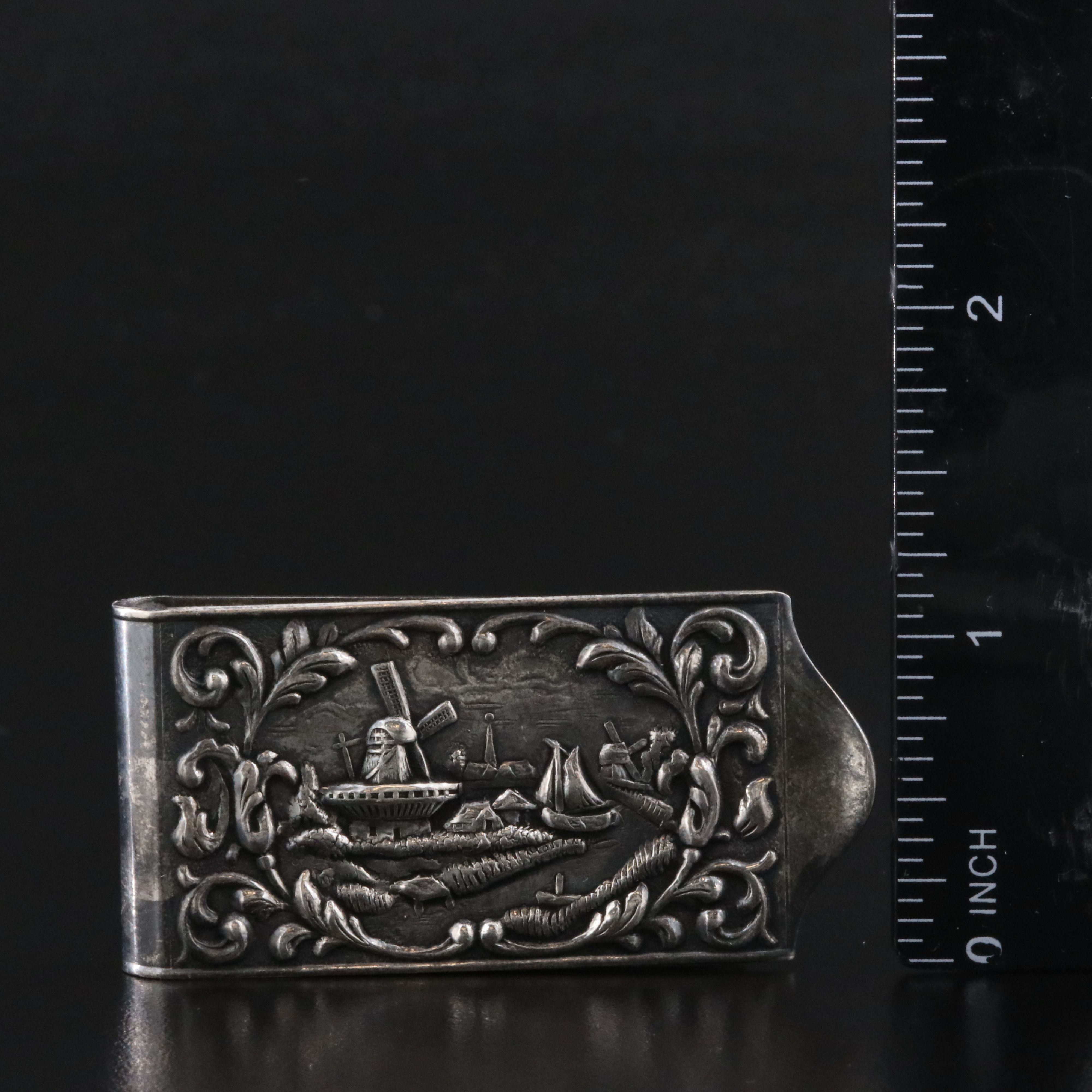 Vintage Dutch Motif Money Clip