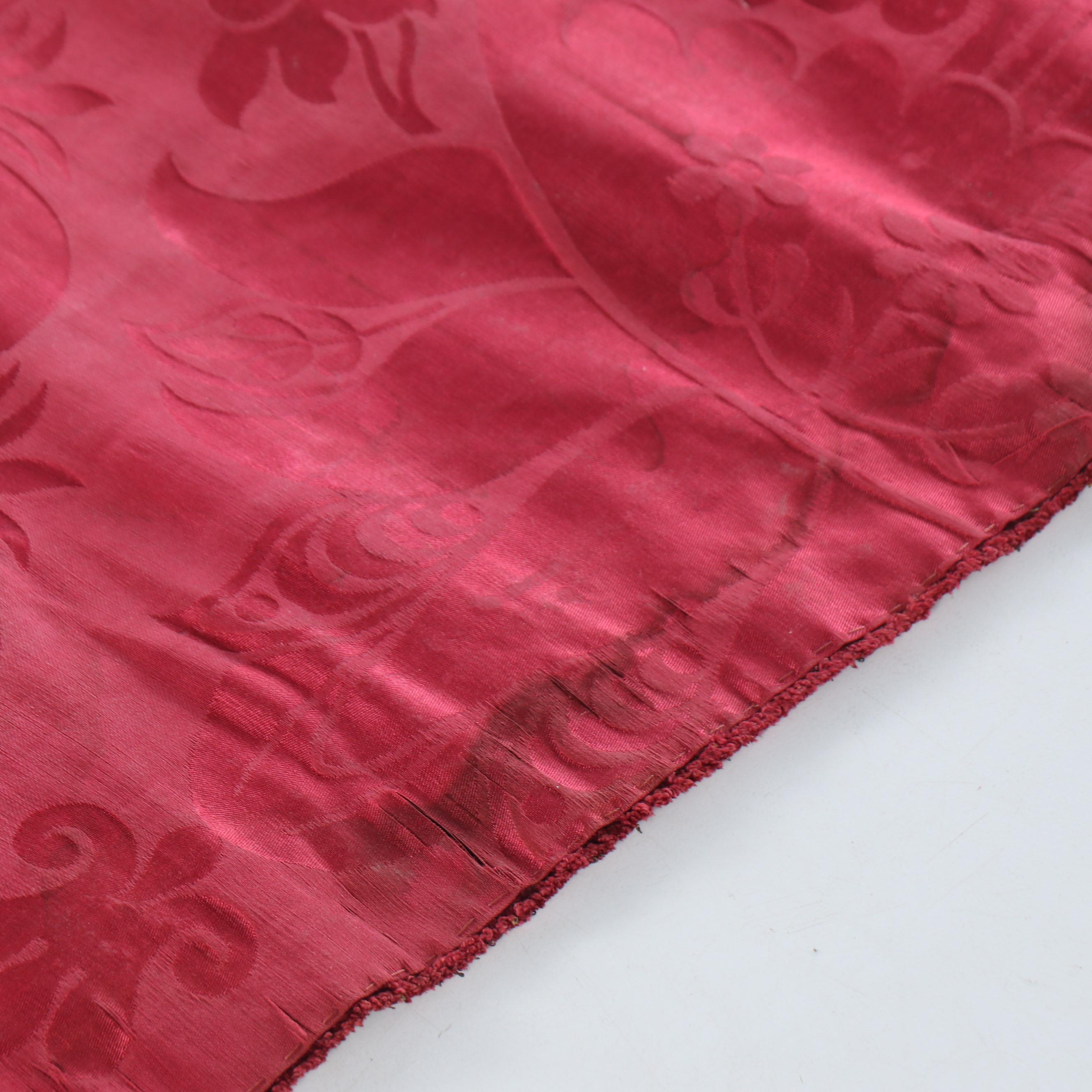 Antique Clerical Three-Panel Religious Goldwork Orphrey Band, 17th Century