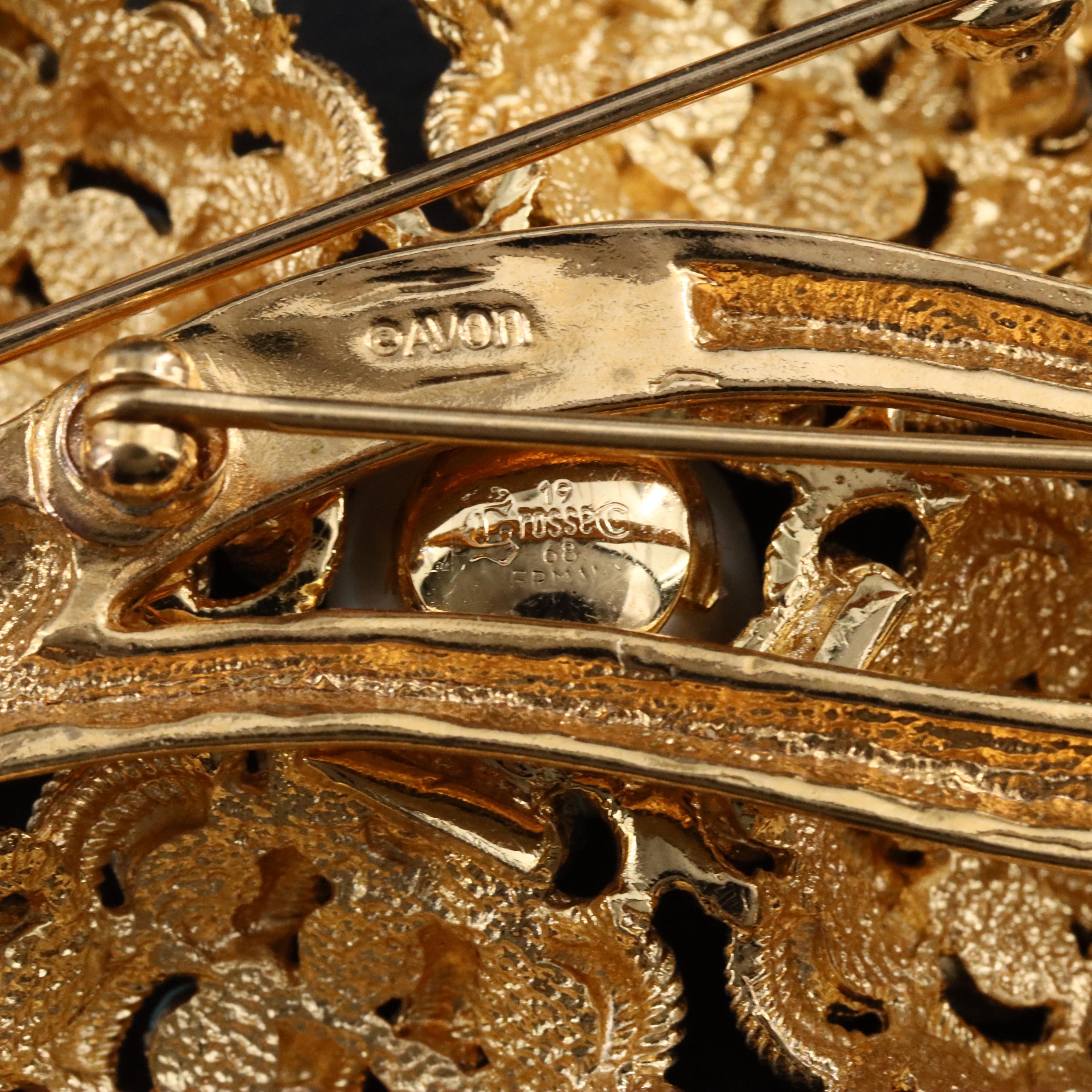 Hattie Carnegie and Grosse Featured in Vintage Brooch Collection