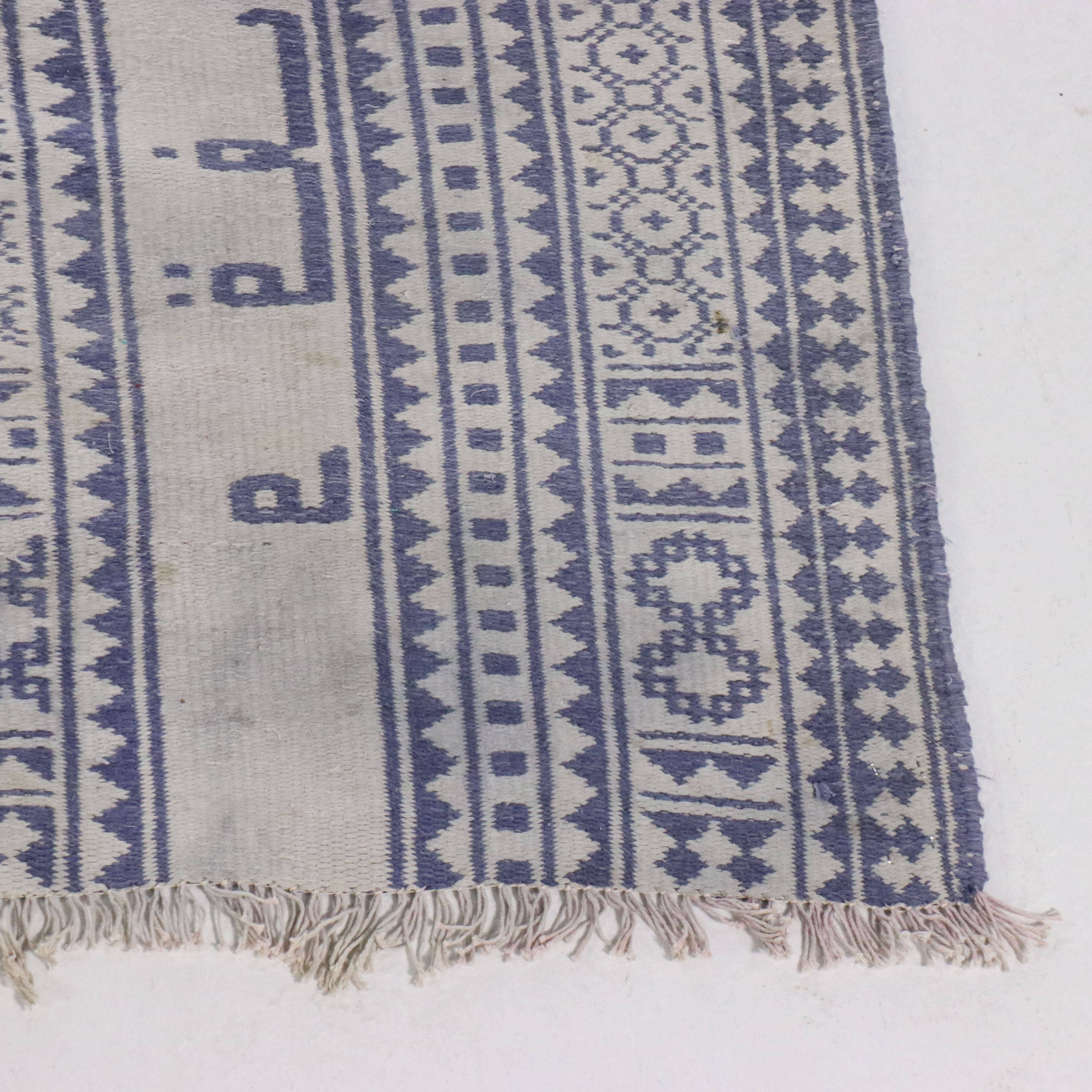 6'1 x 9'9 Handwoven Persian Kilim Area Rug