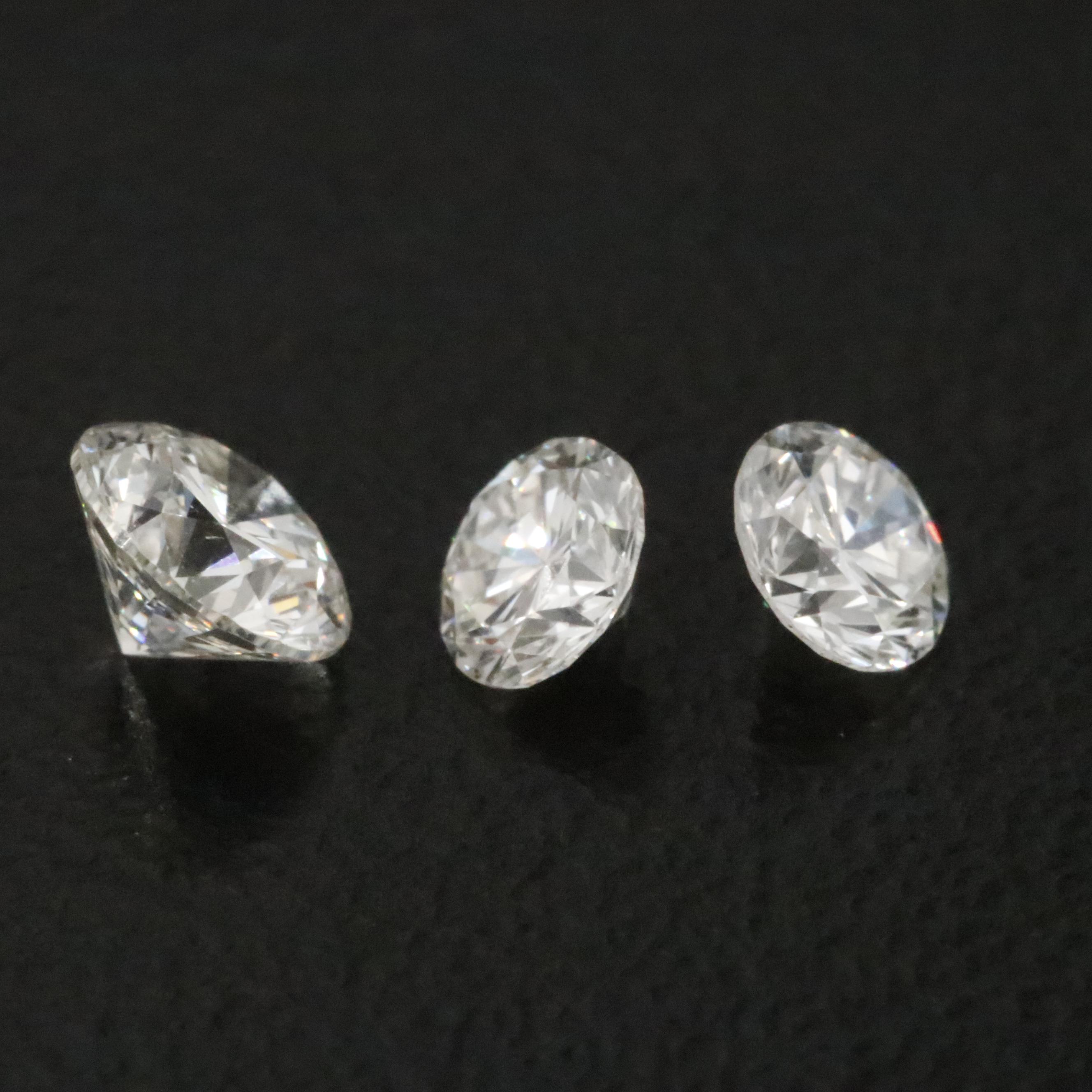 Loose 2.00 CTW Lab Grown Diamond Lot