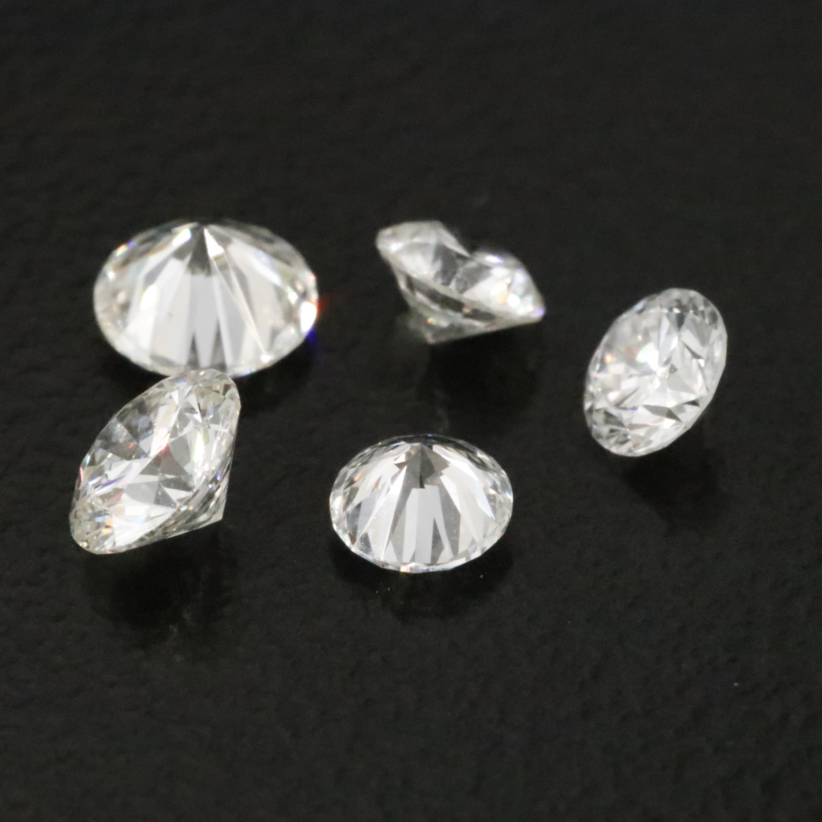 Loose 2.00 CTW Lab Grown Diamond Lot