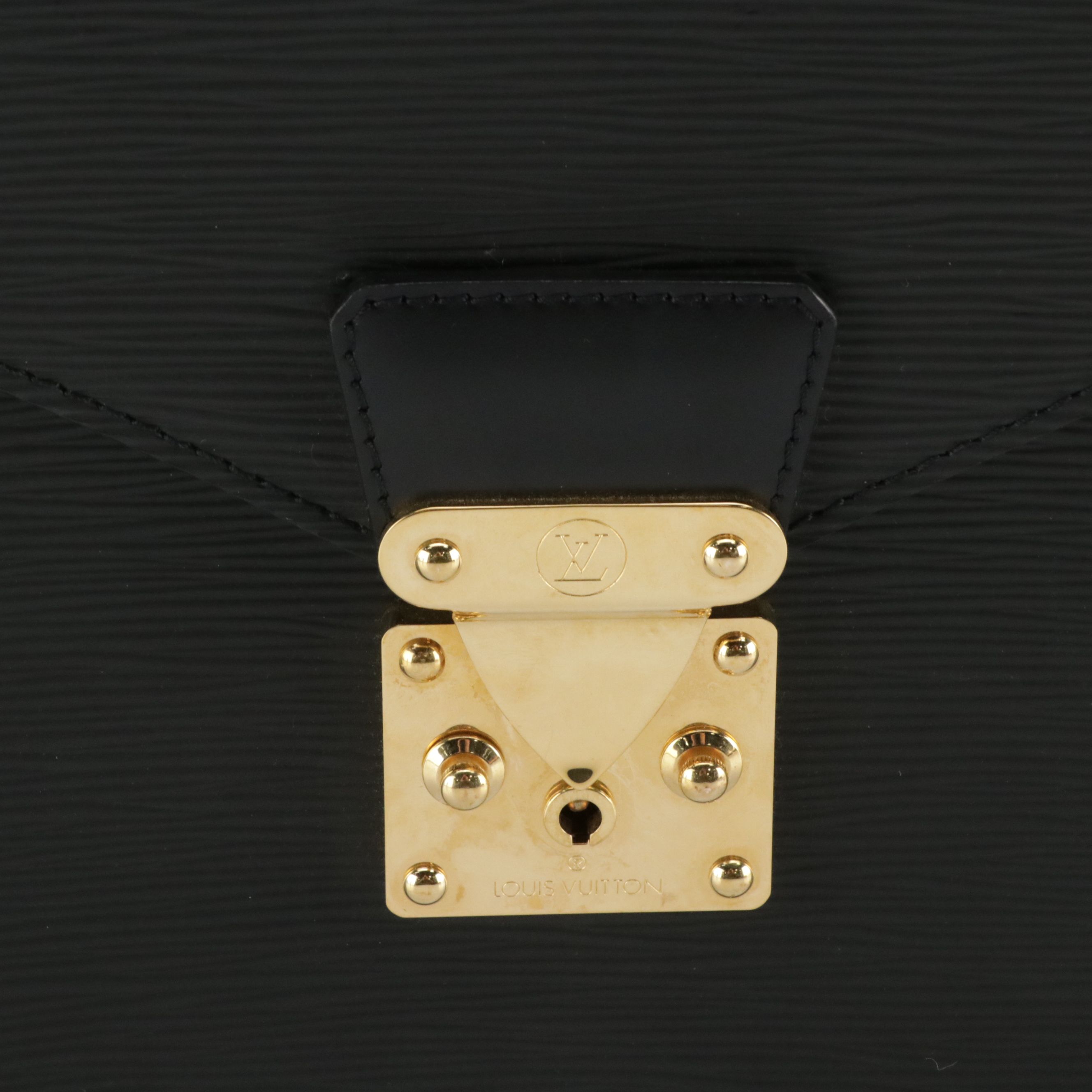 Louis Vuitton Serviette Ambassadeur Business Bag in Epi and Smooth Leather