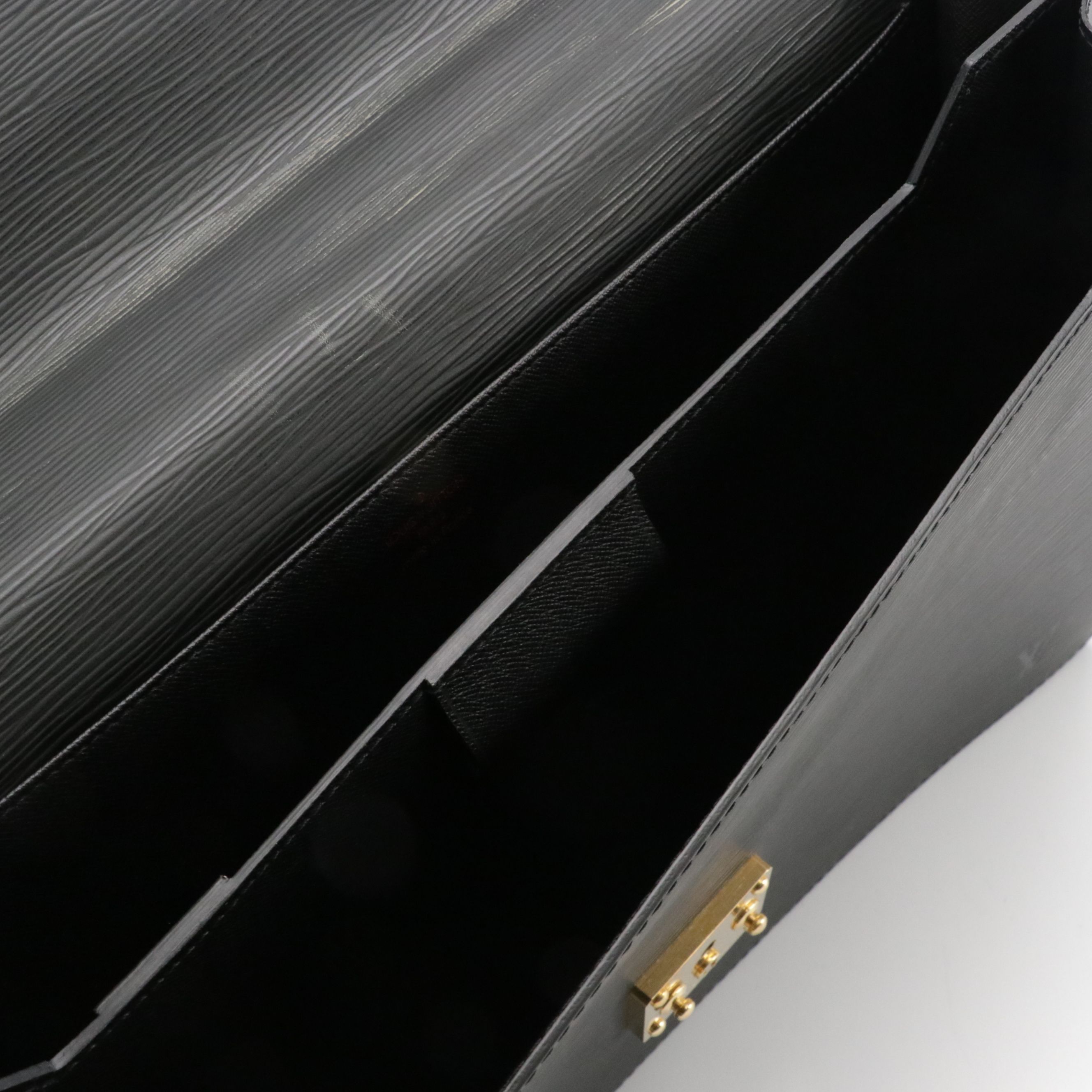 Louis Vuitton Serviette Ambassadeur Business Bag in Epi and Smooth Leather