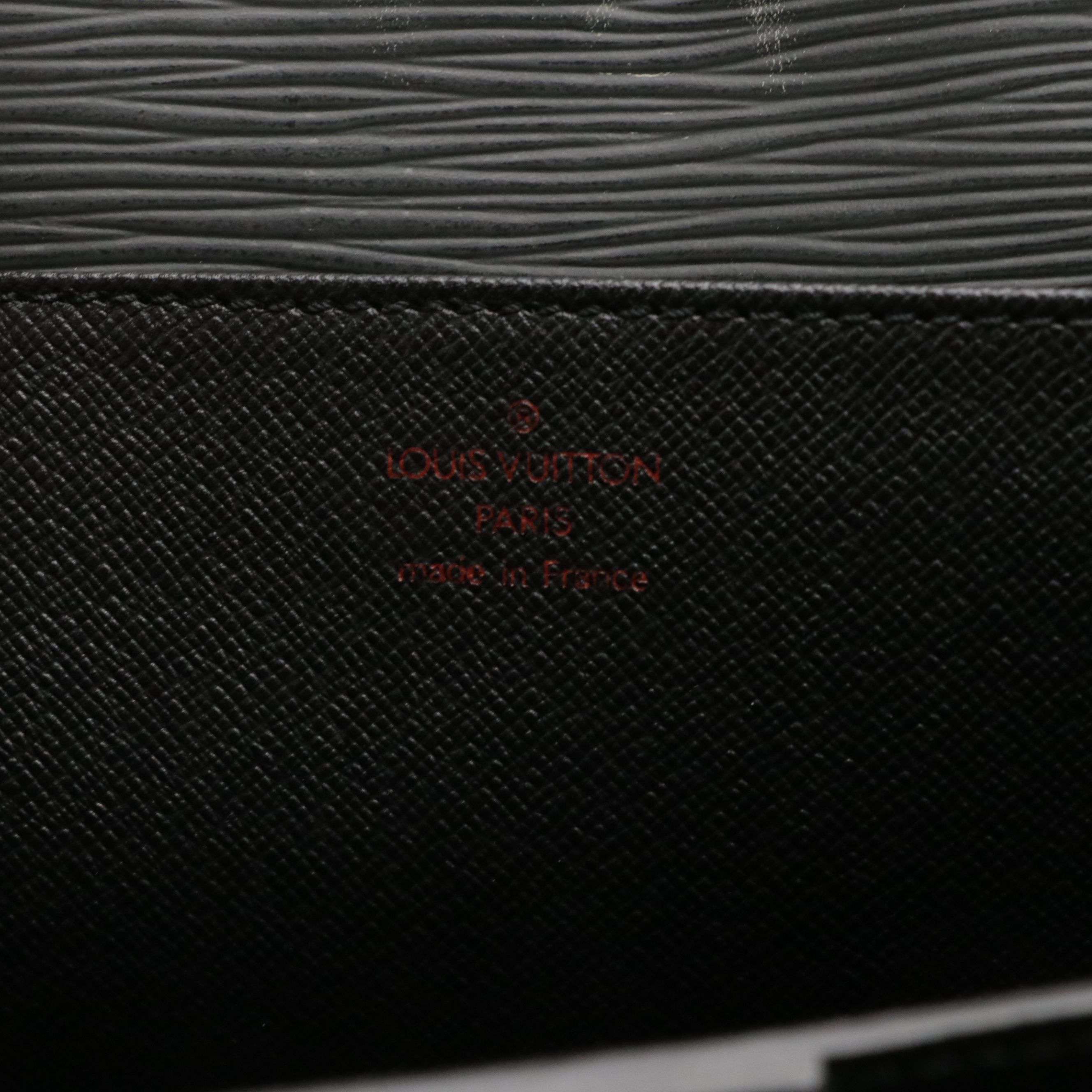 Louis Vuitton Serviette Ambassadeur Business Bag in Epi and Smooth Leather