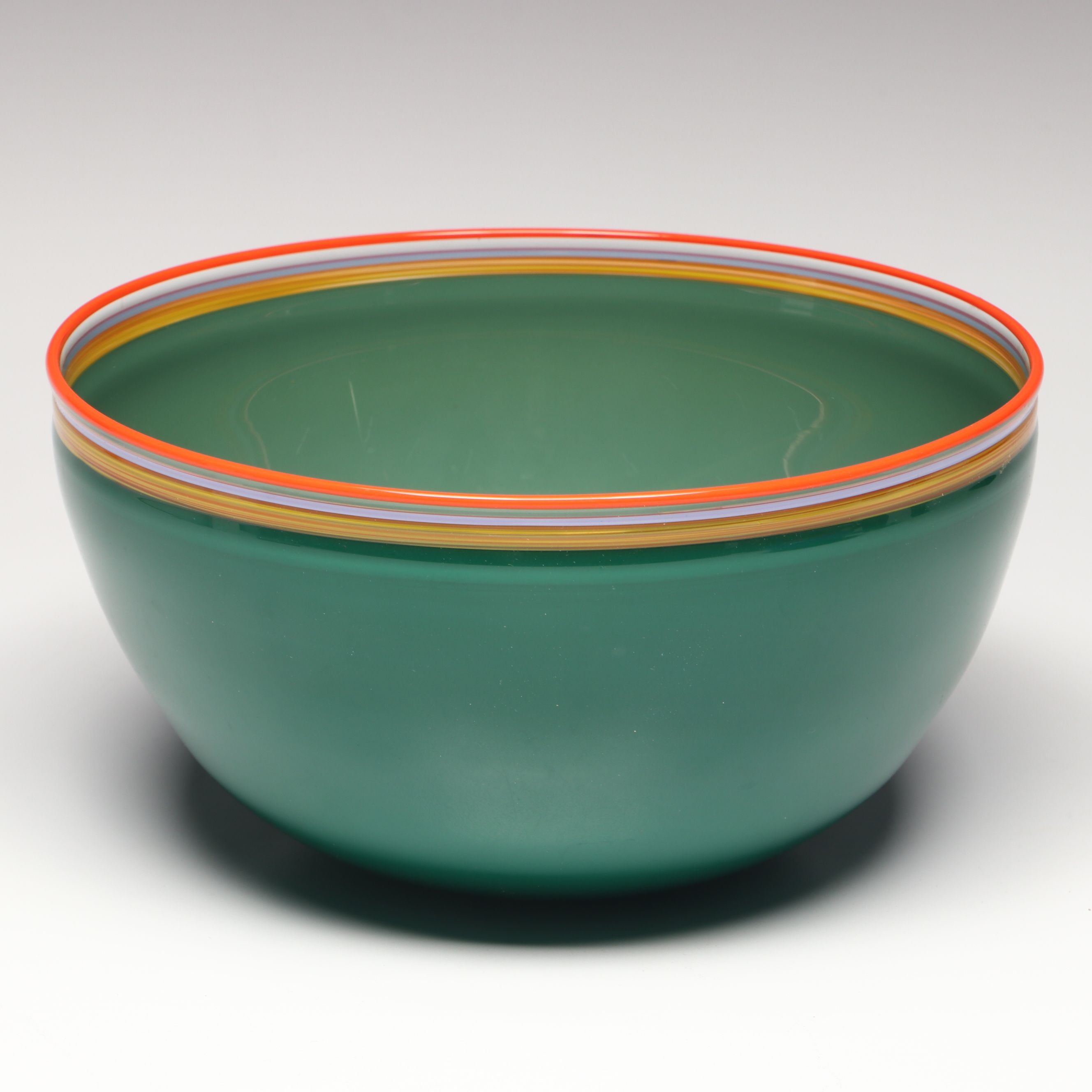 Artist Signed Art Glass Bowls, 1993