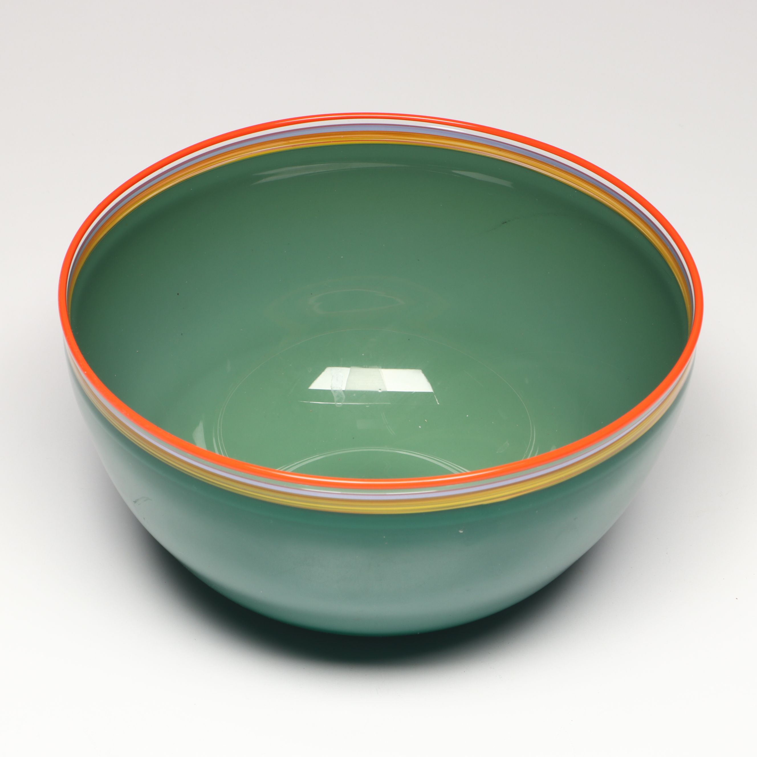 Artist Signed Art Glass Bowls, 1993