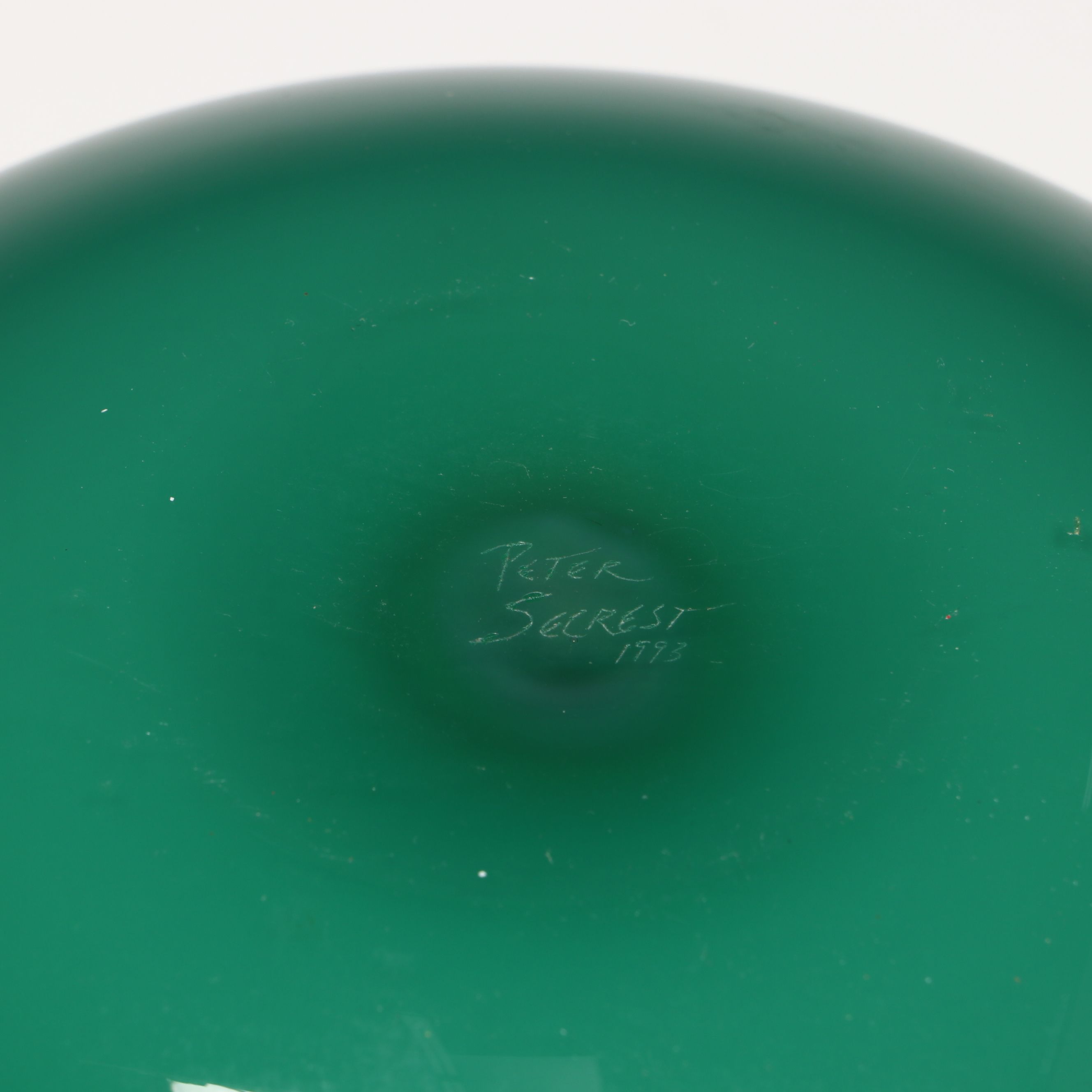 Artist Signed Art Glass Bowls, 1993