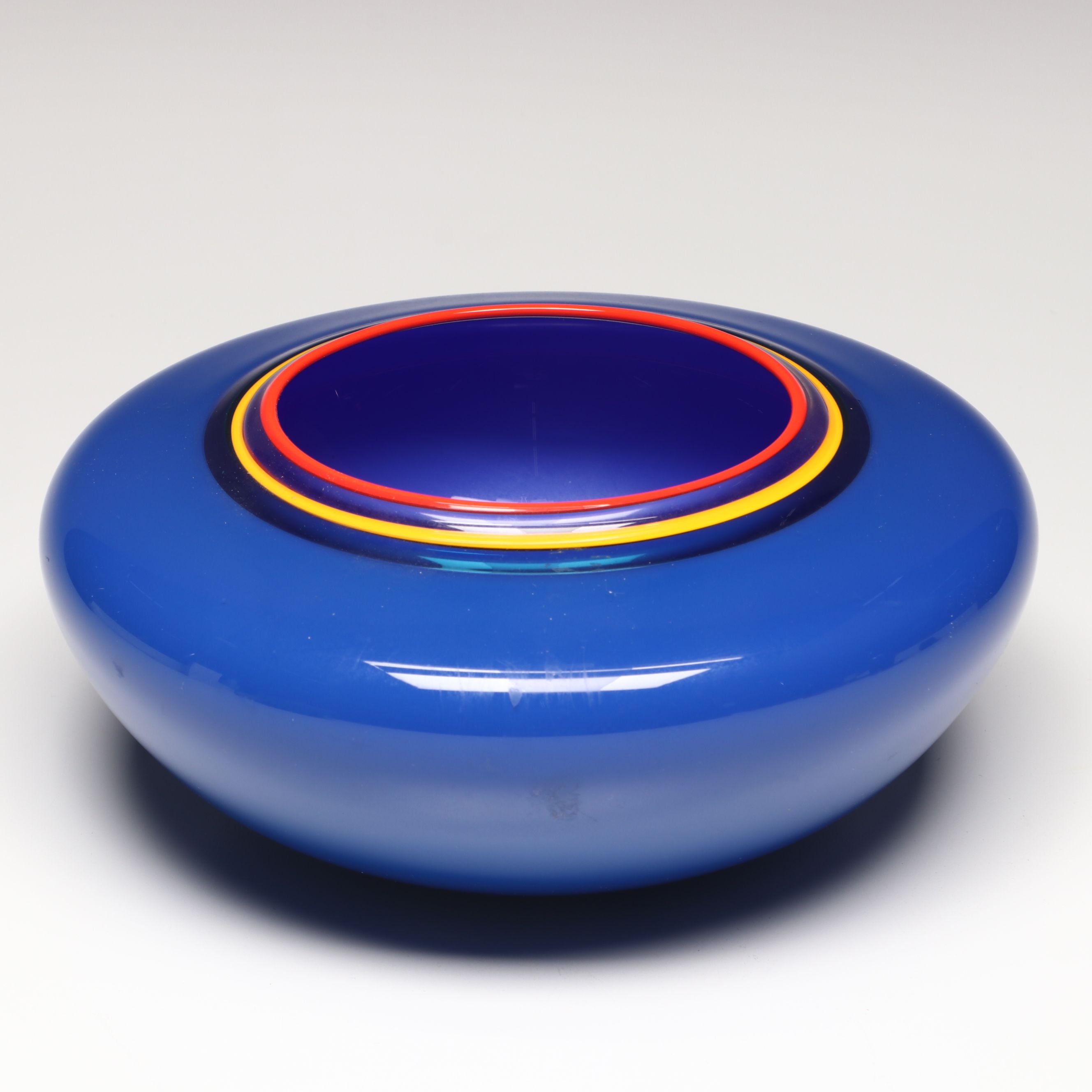 Artist Signed Art Glass Bowls, 1993