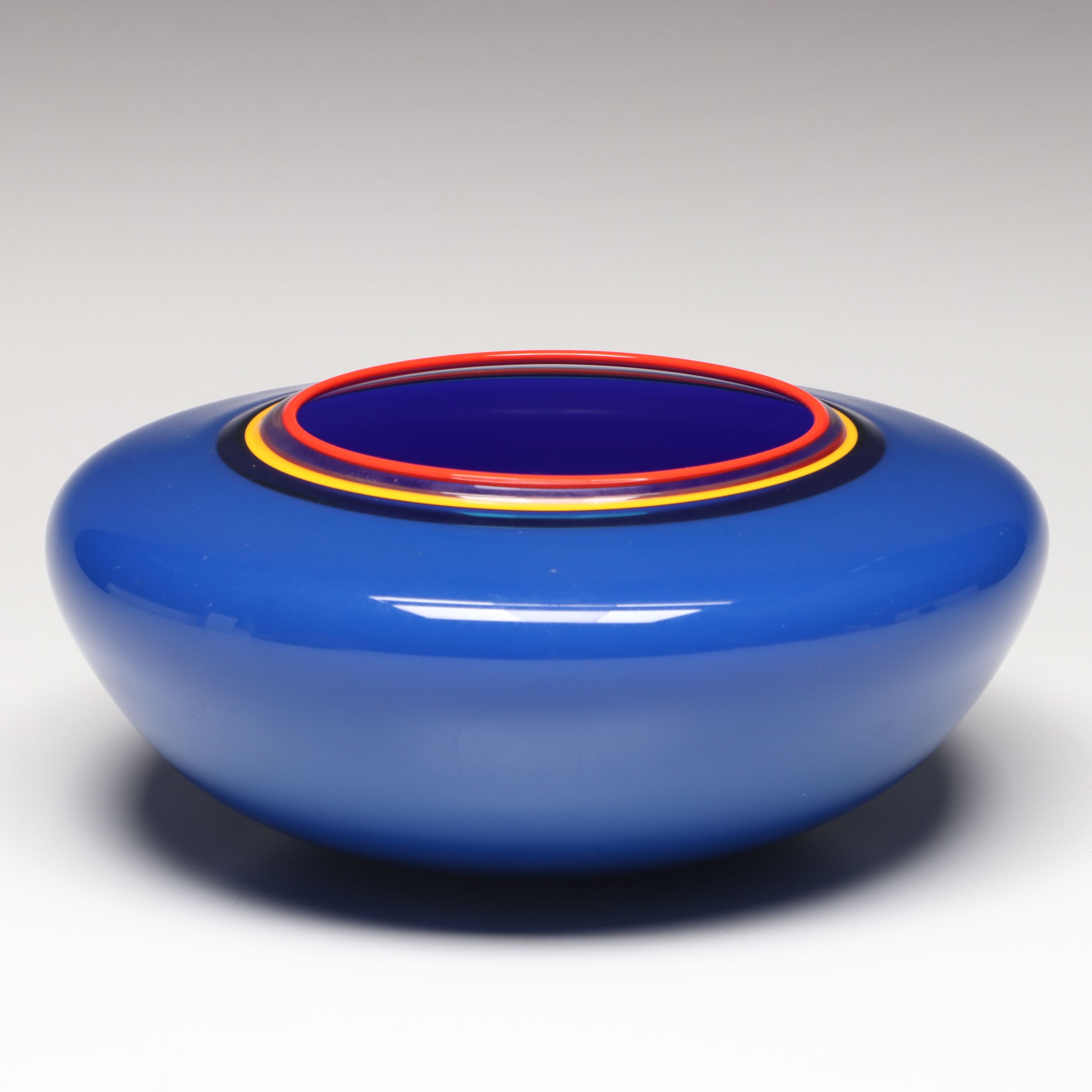 Artist Signed Art Glass Bowls, 1993