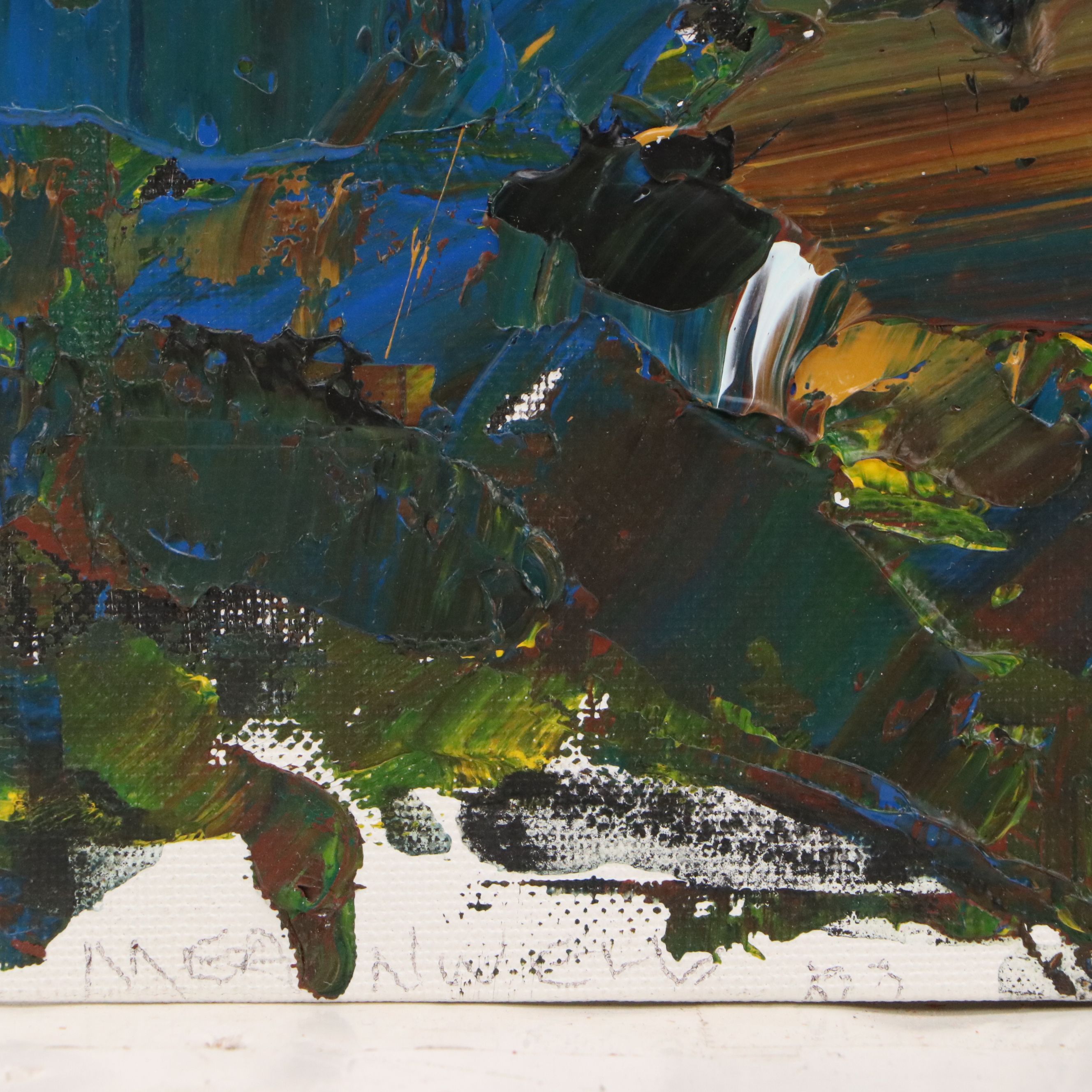 Jack Meanwell Oil Painting, 2003