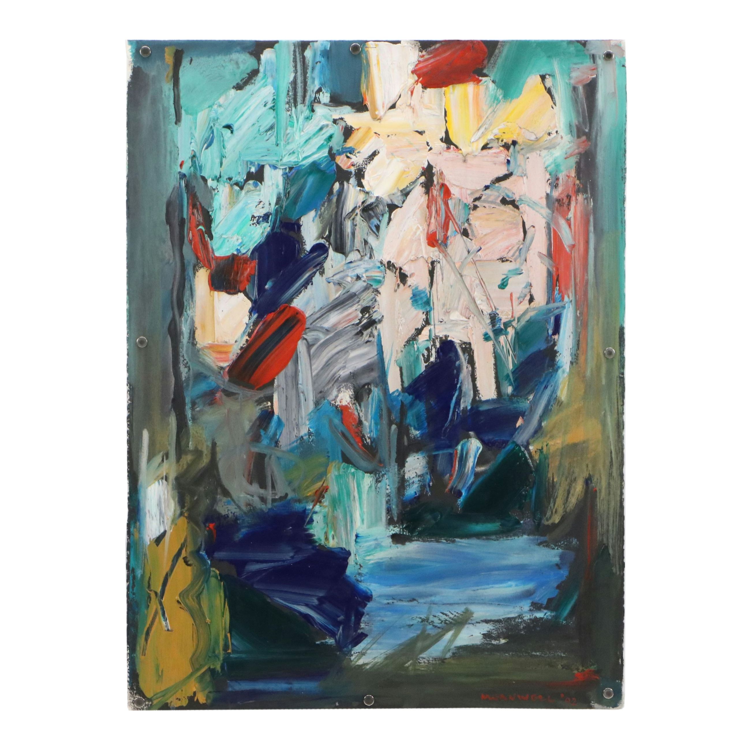 Jack Meanwell Oil Painting, 1992