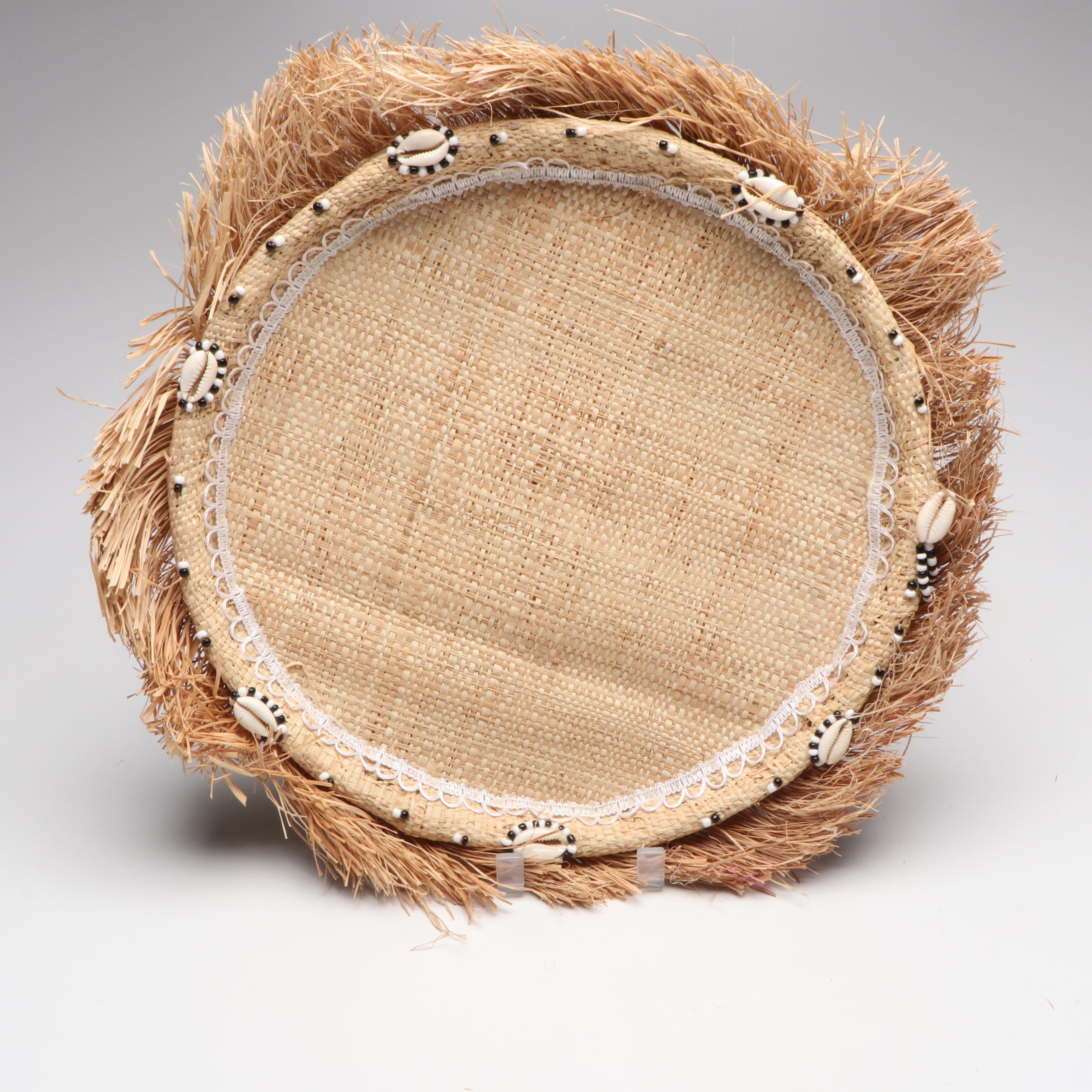 Brazilian Candomblé Ceremonial Basket and Handwoven Handbag