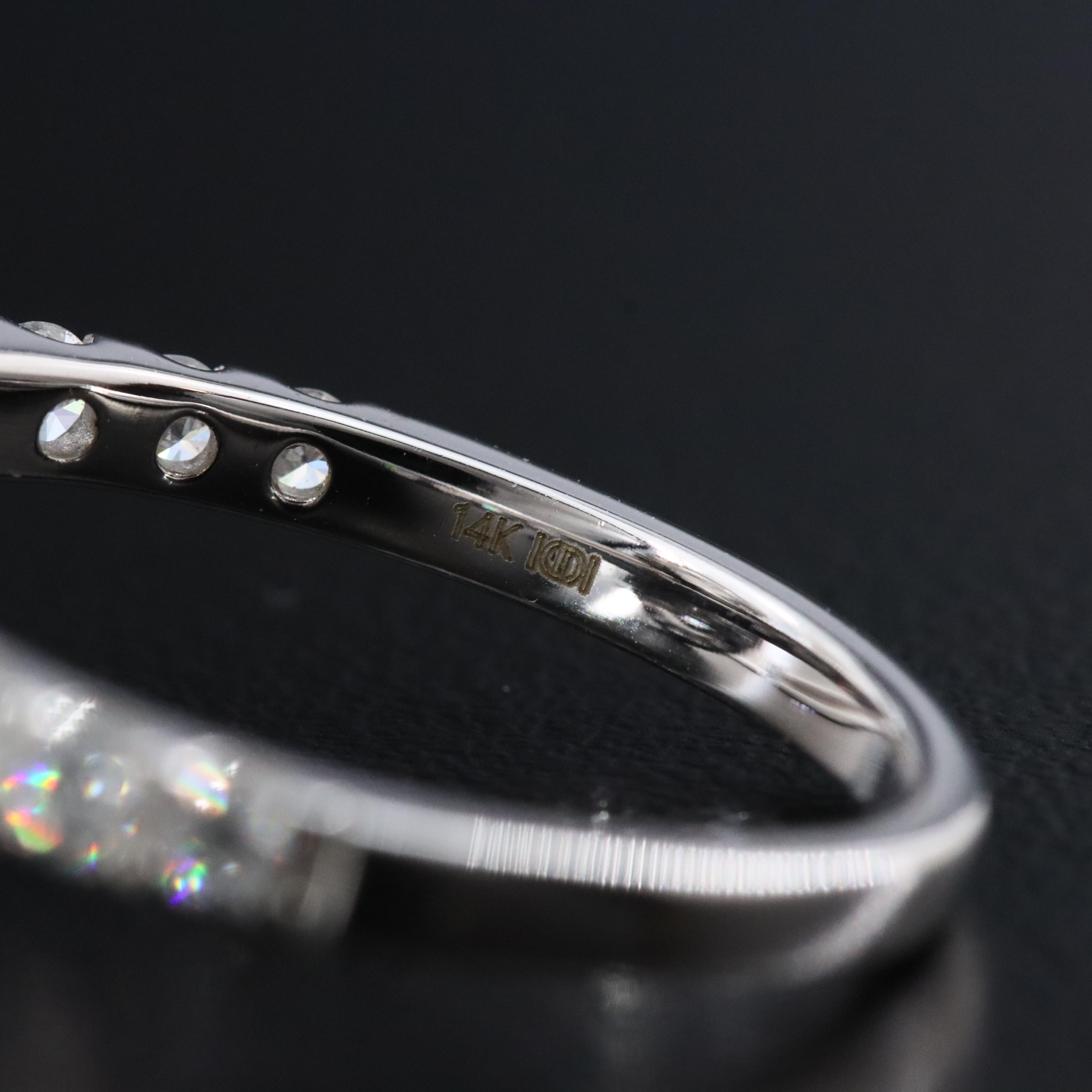 14K 4.98 CTW Lab Grown Diamond Ring