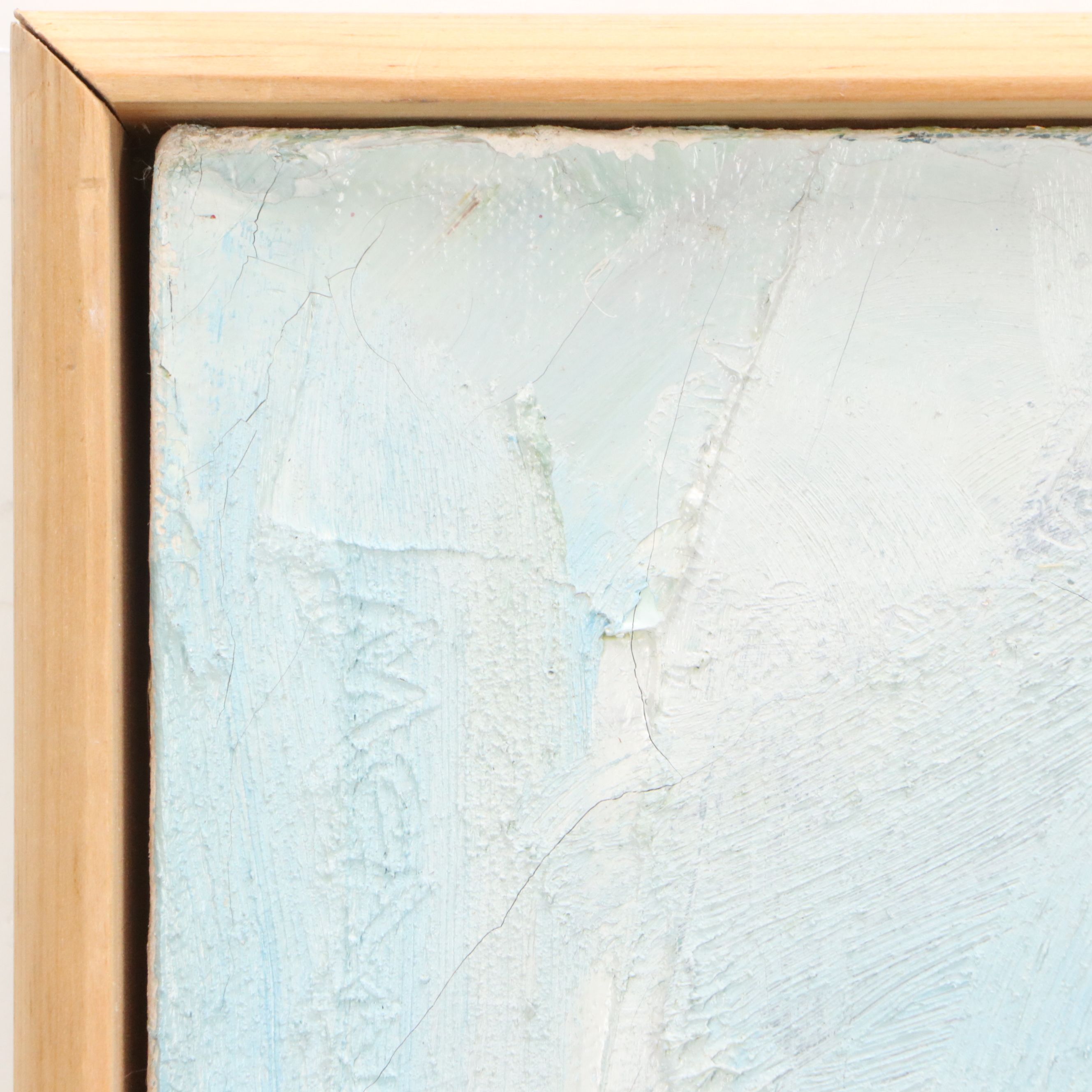 Jack Meanwell Oil Painting "Castle Tower," 1989