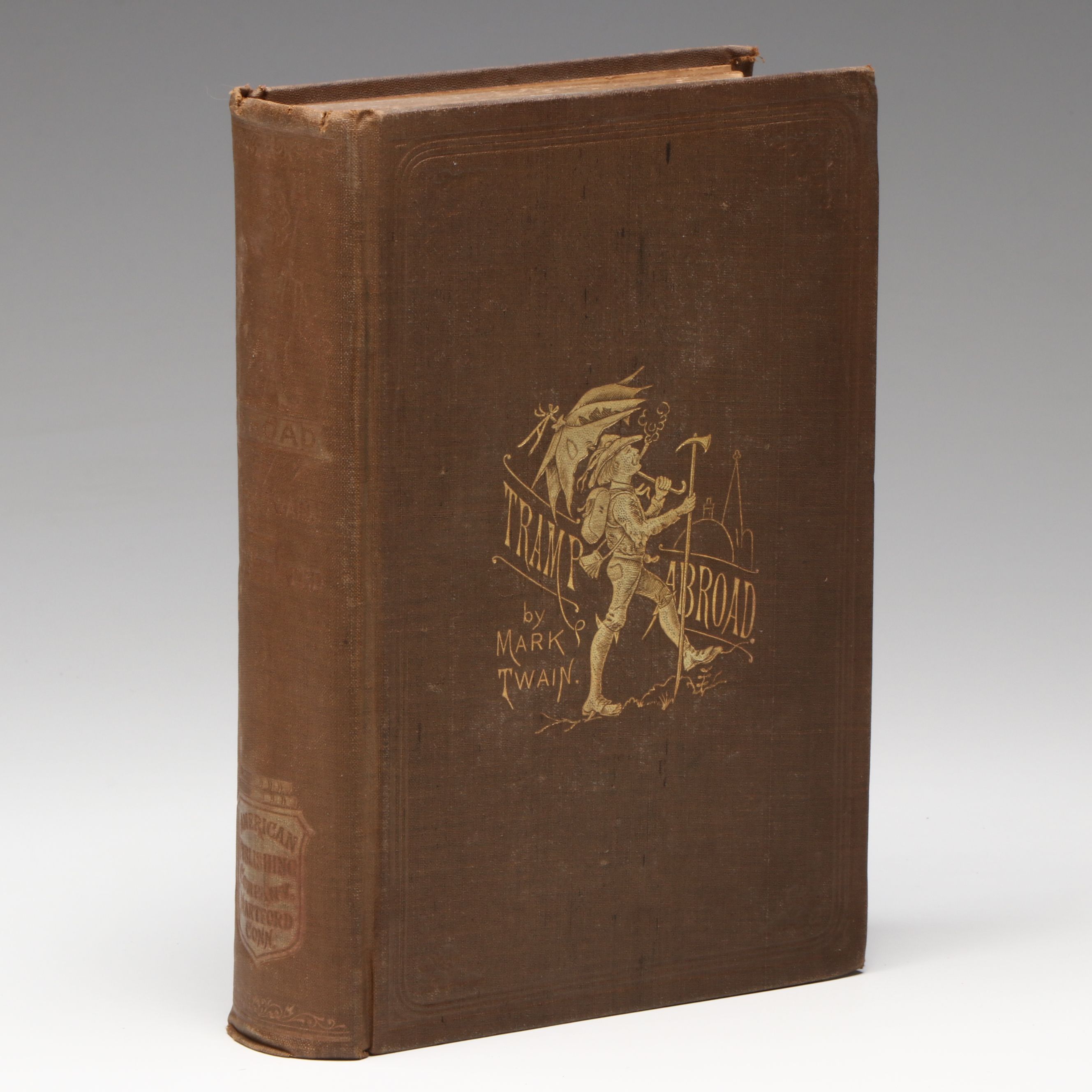 First Edition, Second State "A Tramp Abroad" by Mark Twain, 1880