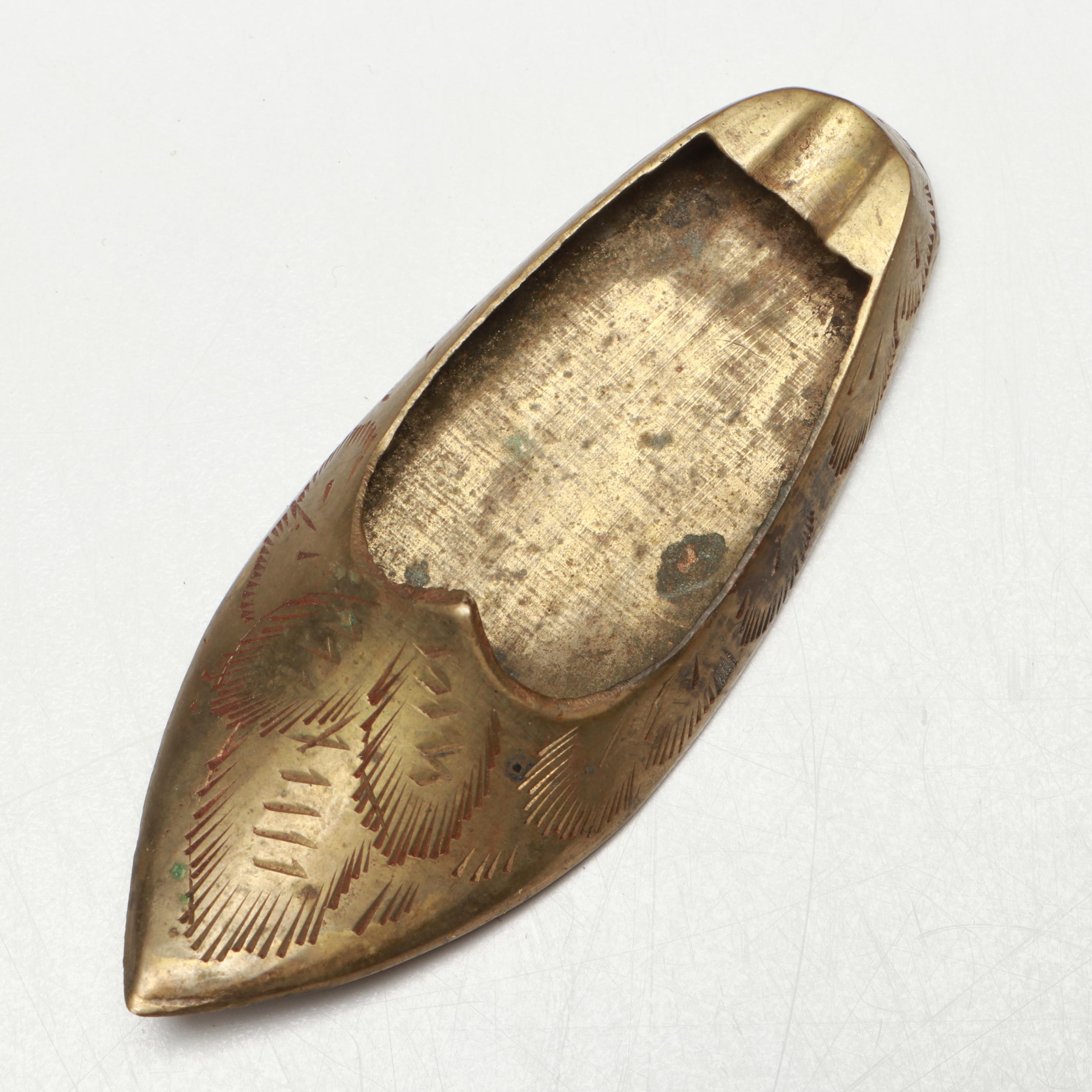 Palm Beach Vanity Embellished Compact with Other Metal Boxes and Ashtray