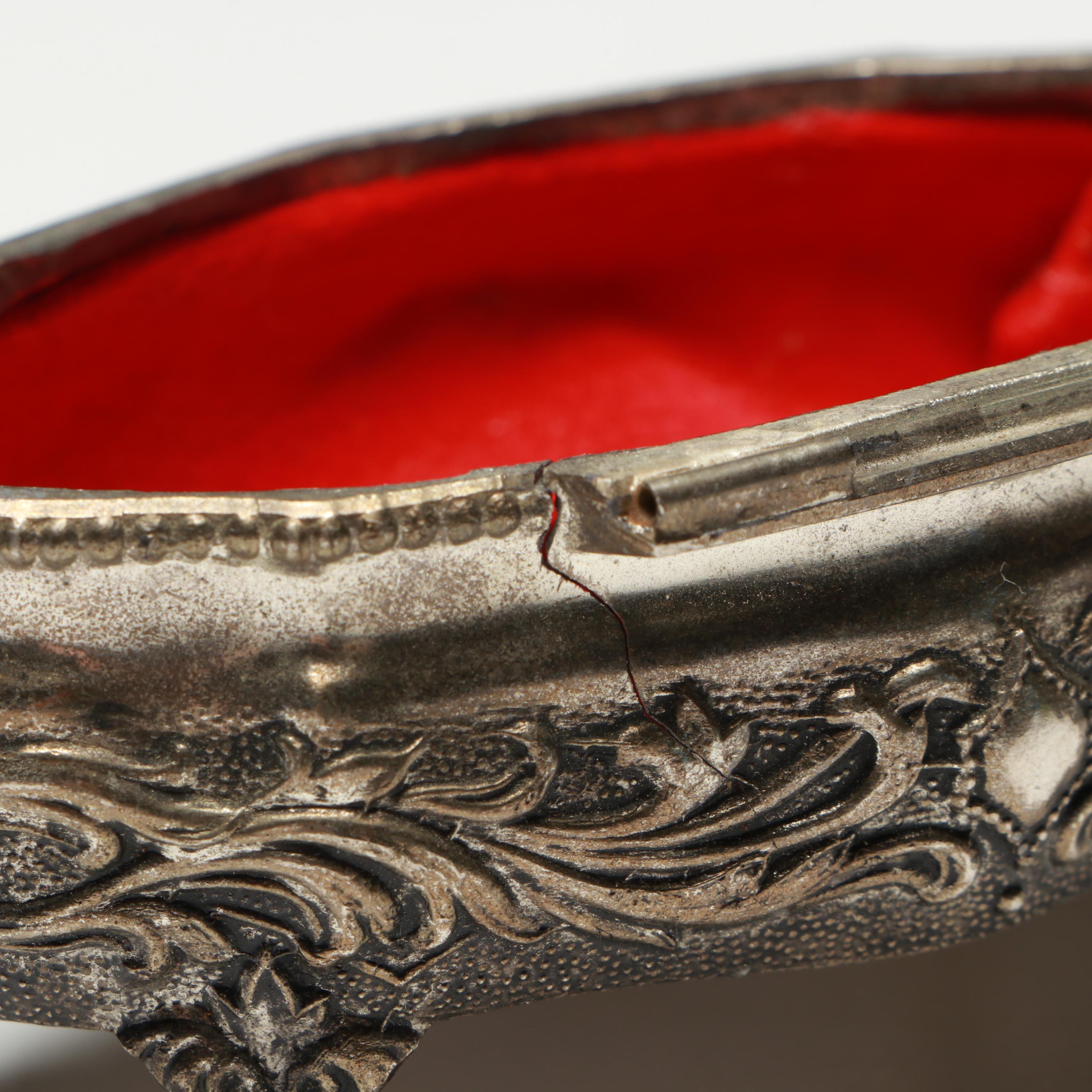 Palm Beach Vanity Embellished Compact with Other Metal Boxes and Ashtray