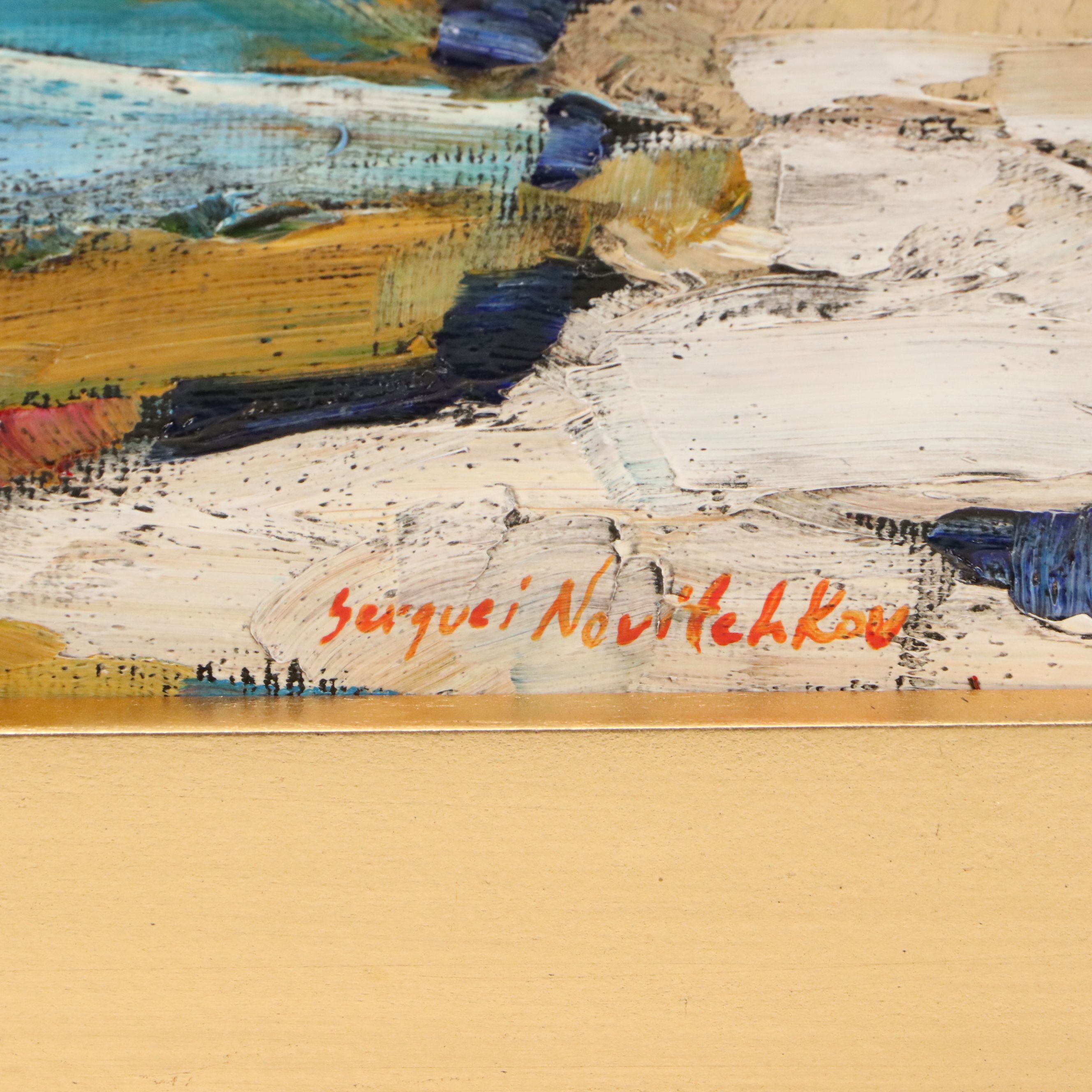 Serguei Novitchkov Landscape Oil Painting, 21st Century