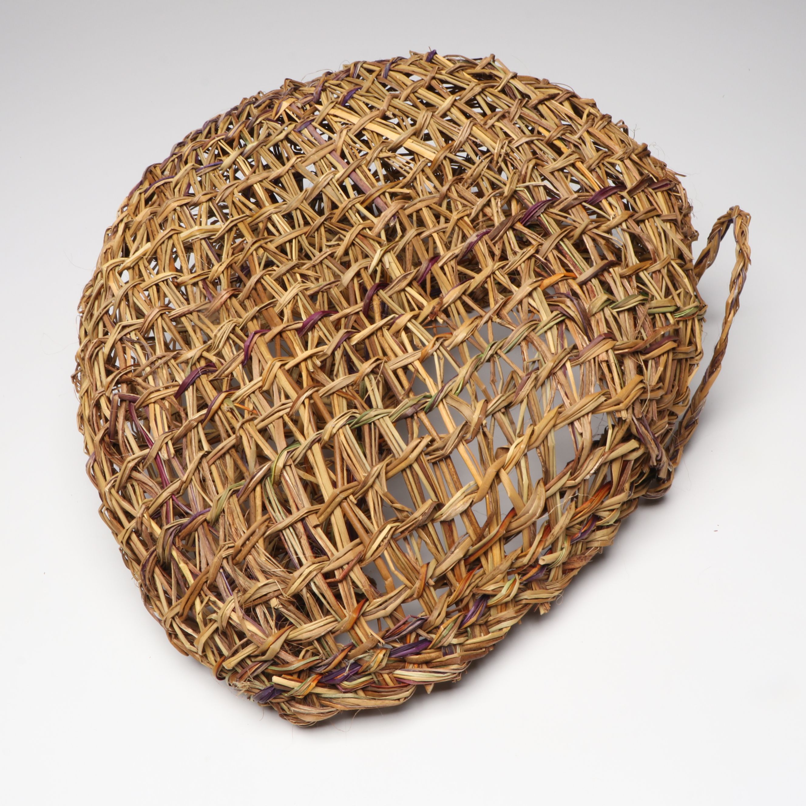 Chilean Chiloé Island Handwoven Birds and Basket