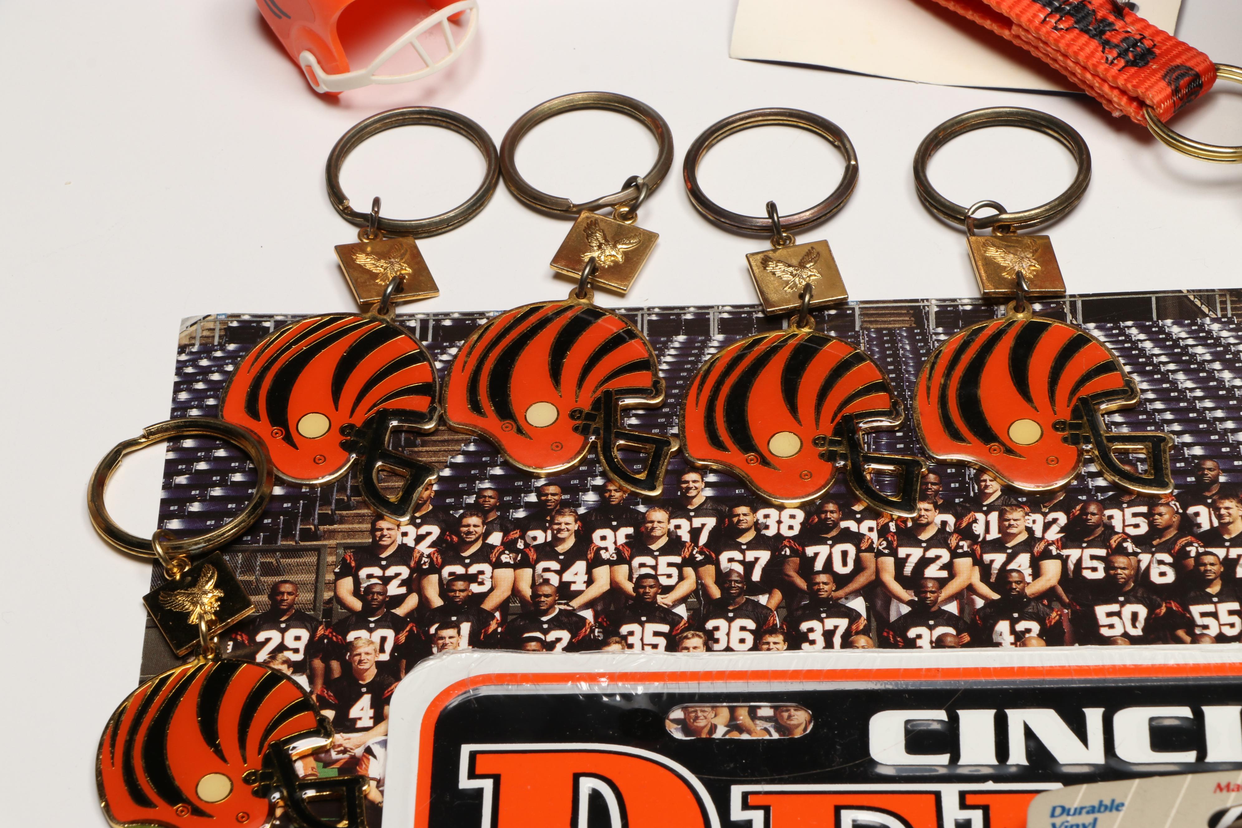 Cincinnati Bengals Diecast Ford Coupe with Calendars and More Team Décor