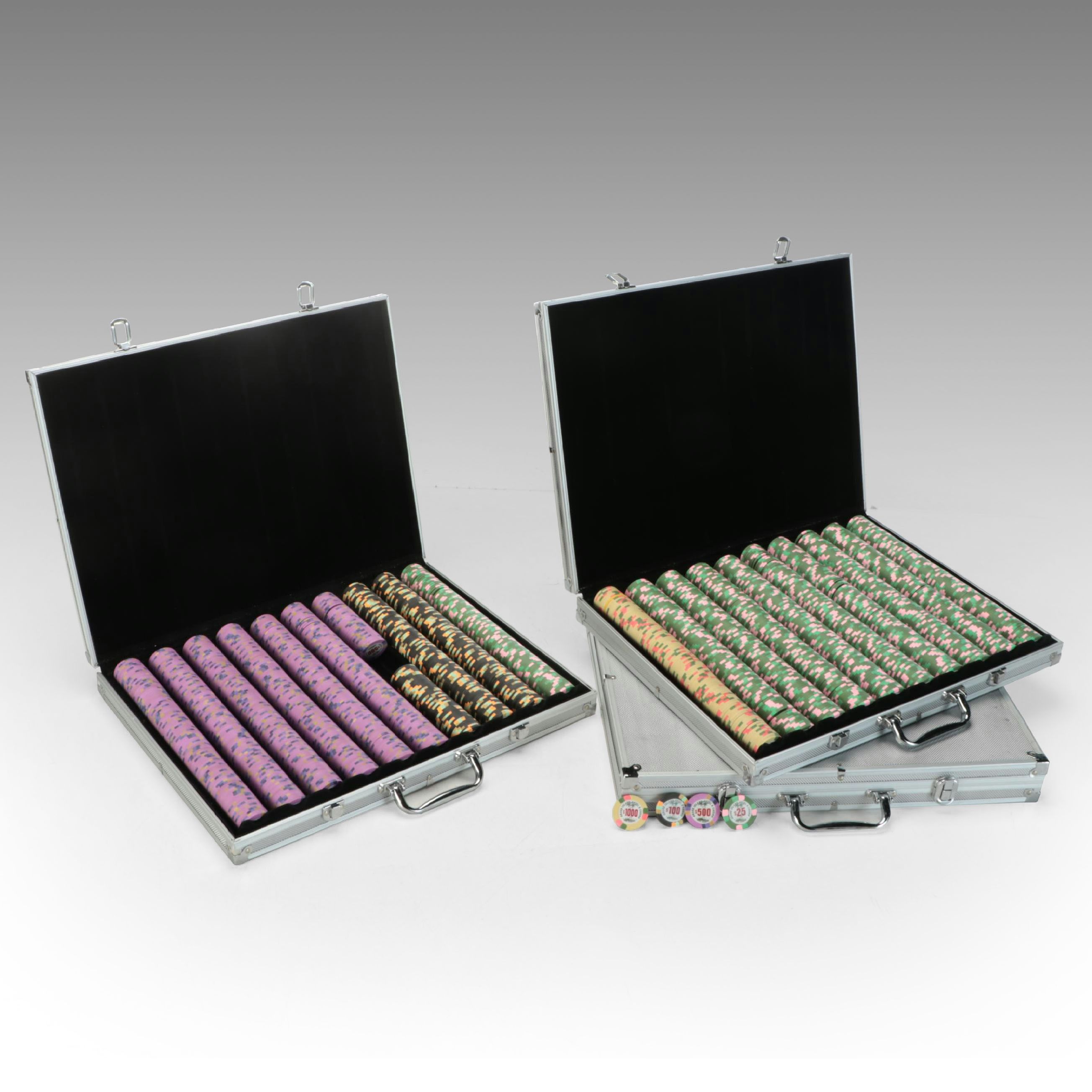 Grand Island Hotel and Casino Las Vegas Clay Poker Chips