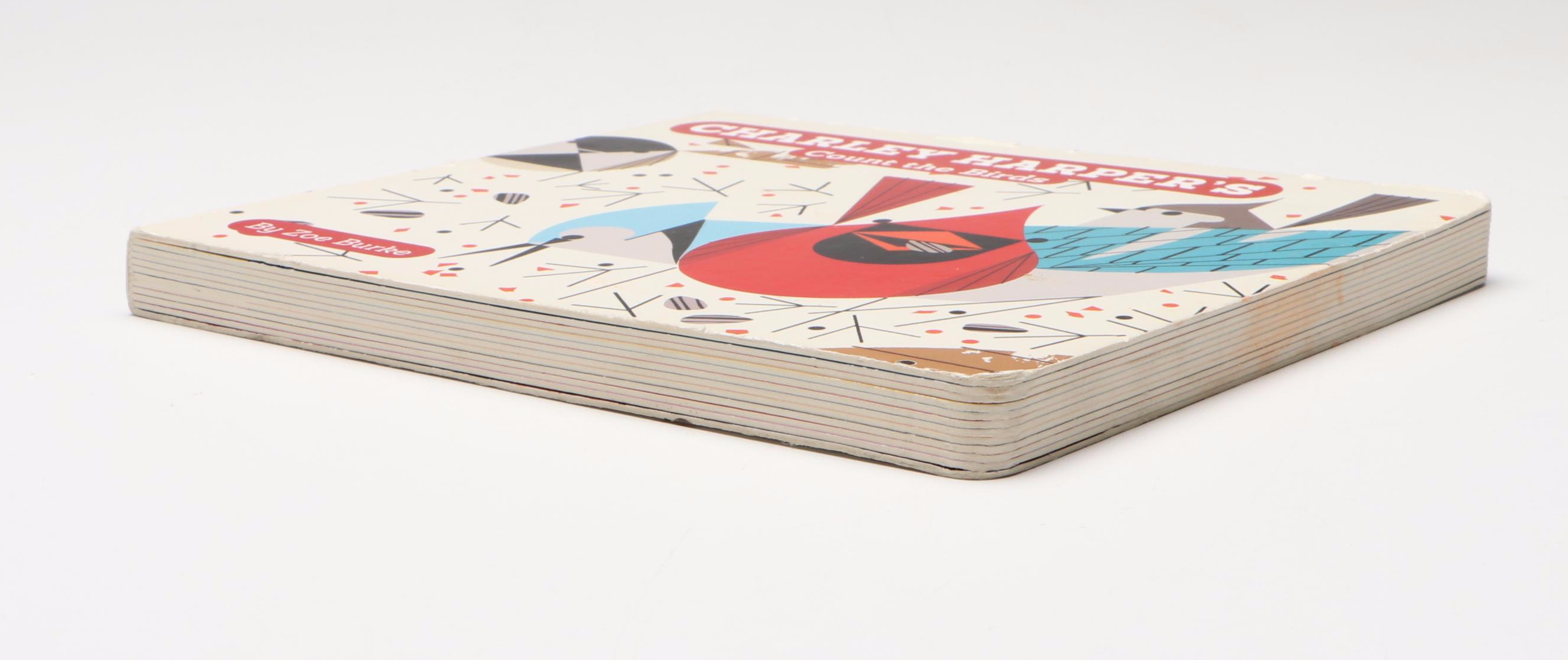 Illustrated "Charley Harper's Count the Birds" by Zoe Burke, 2016