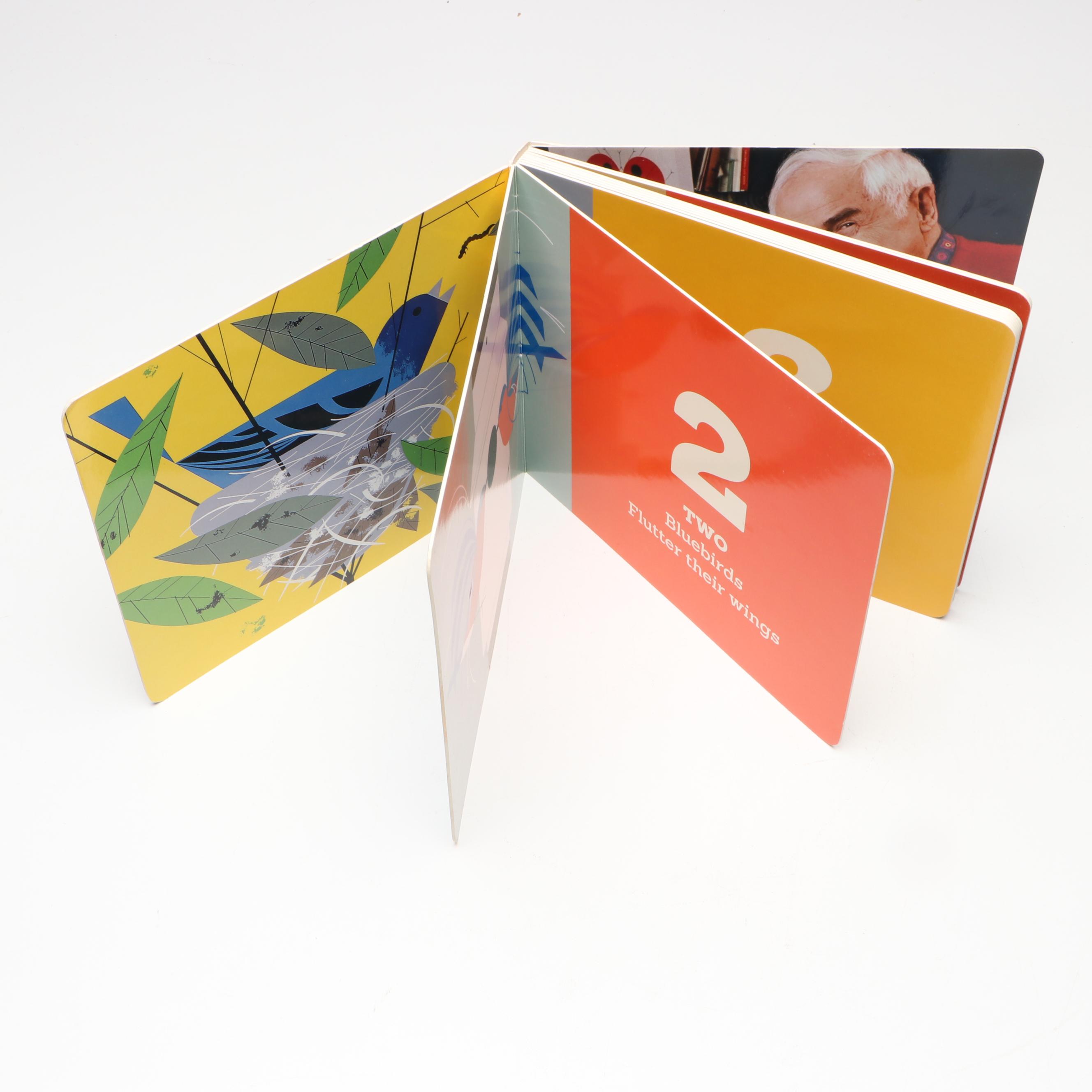 Illustrated "Charley Harper's Count the Birds" by Zoe Burke, 2016