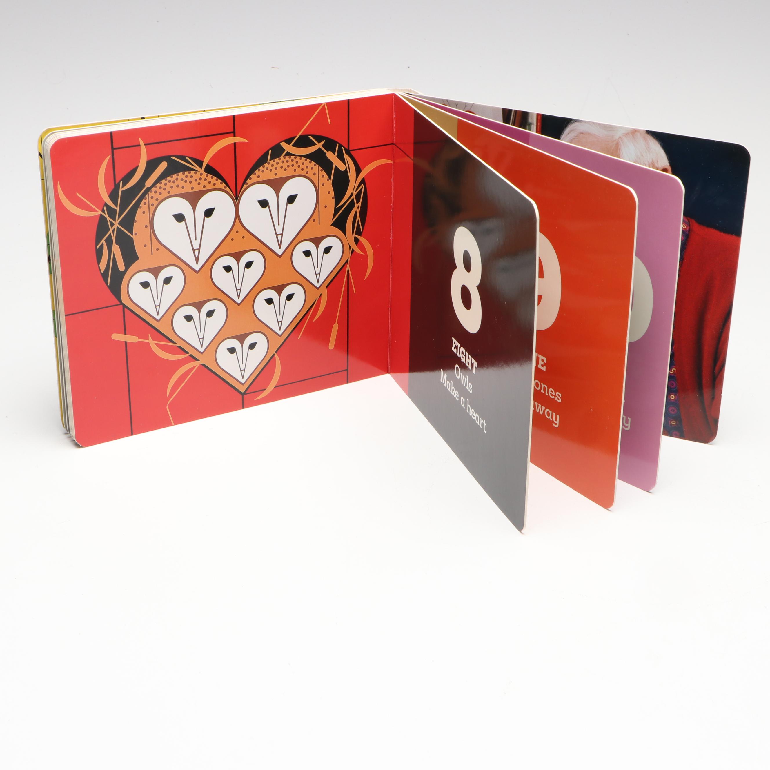 Illustrated "Charley Harper's Count the Birds" by Zoe Burke, 2016