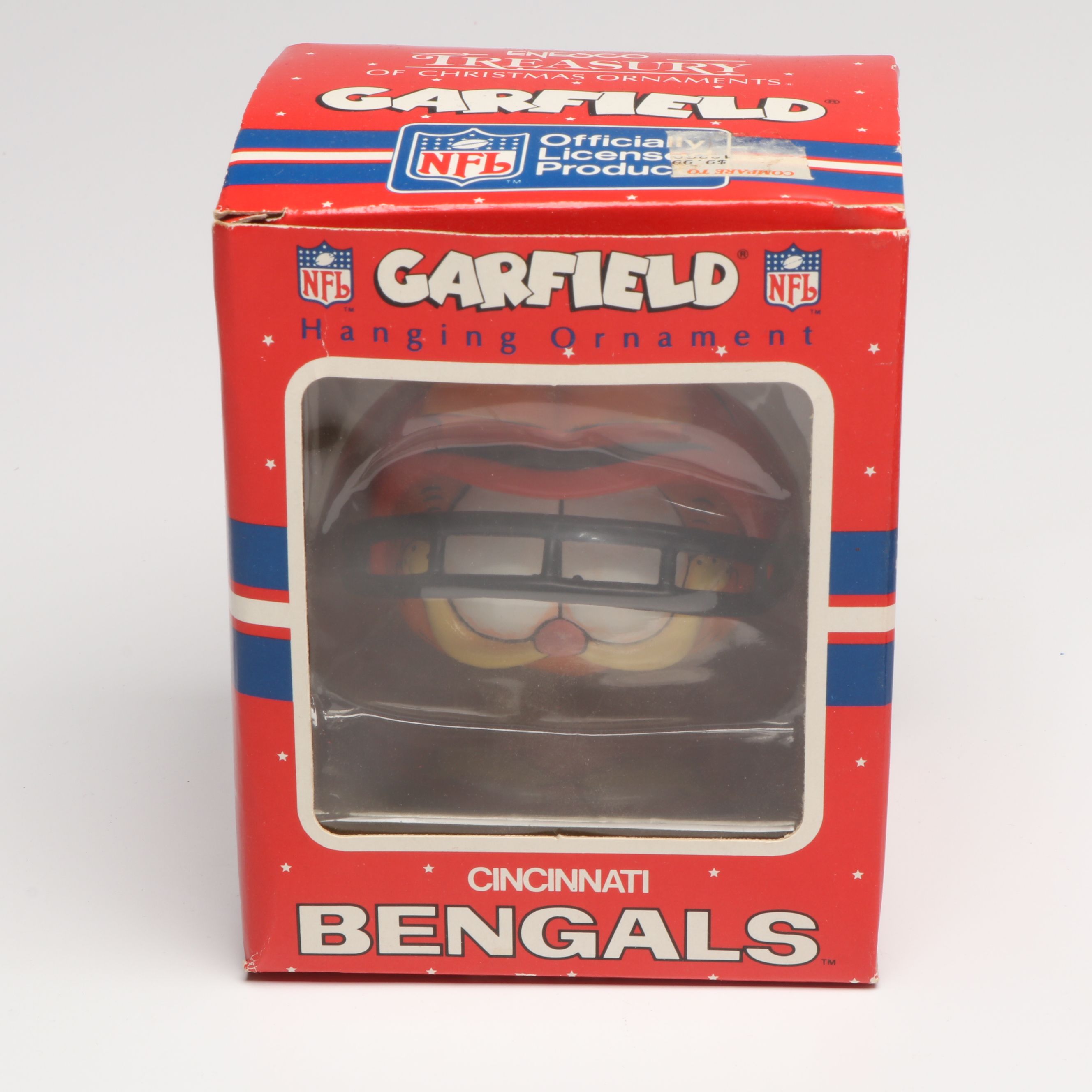 The Danbury Mint and Other Cincinnati Bengals Christmas Ornaments and Décor